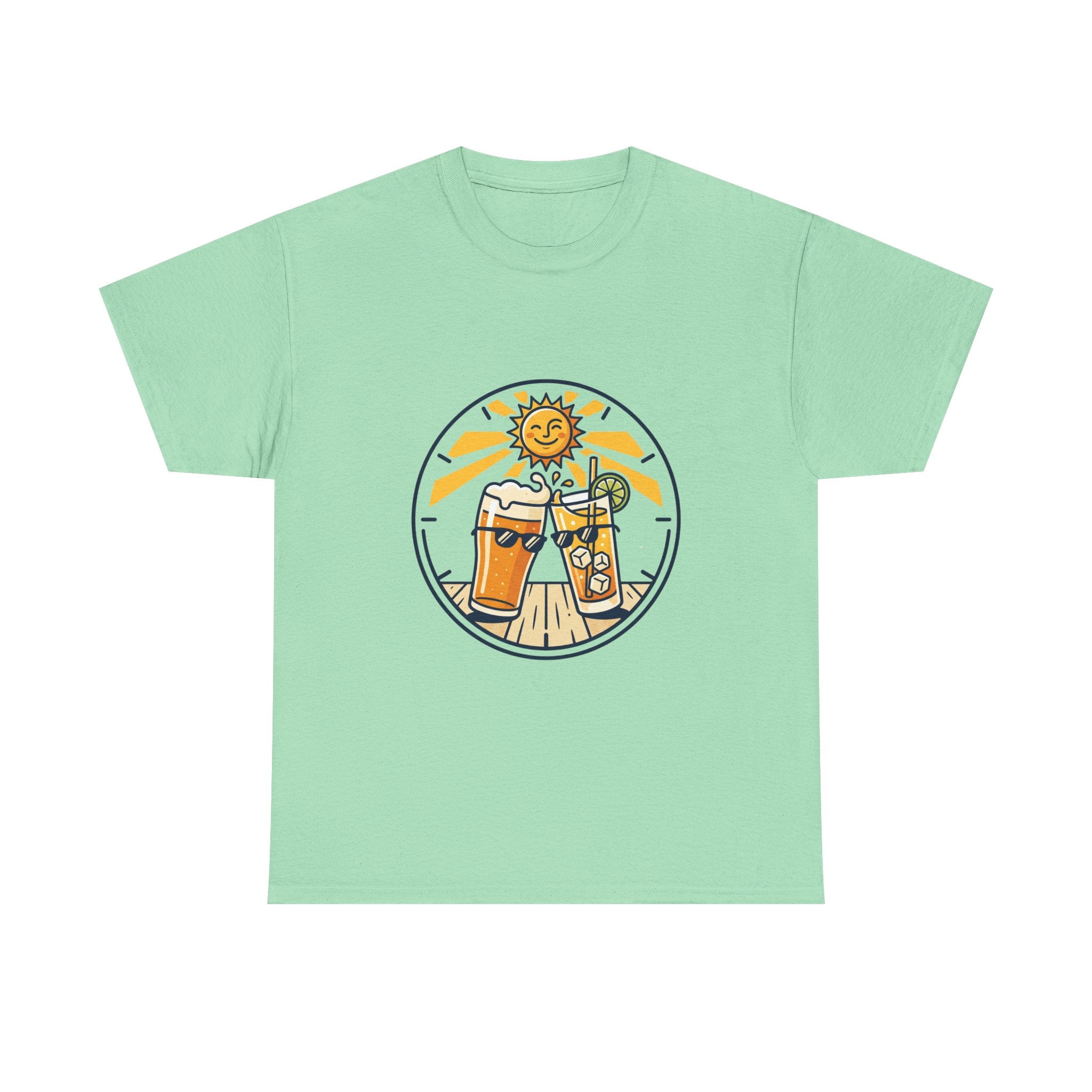 Day Drinking T-Shirt — Sunny Beach Drinks Graphic Tee