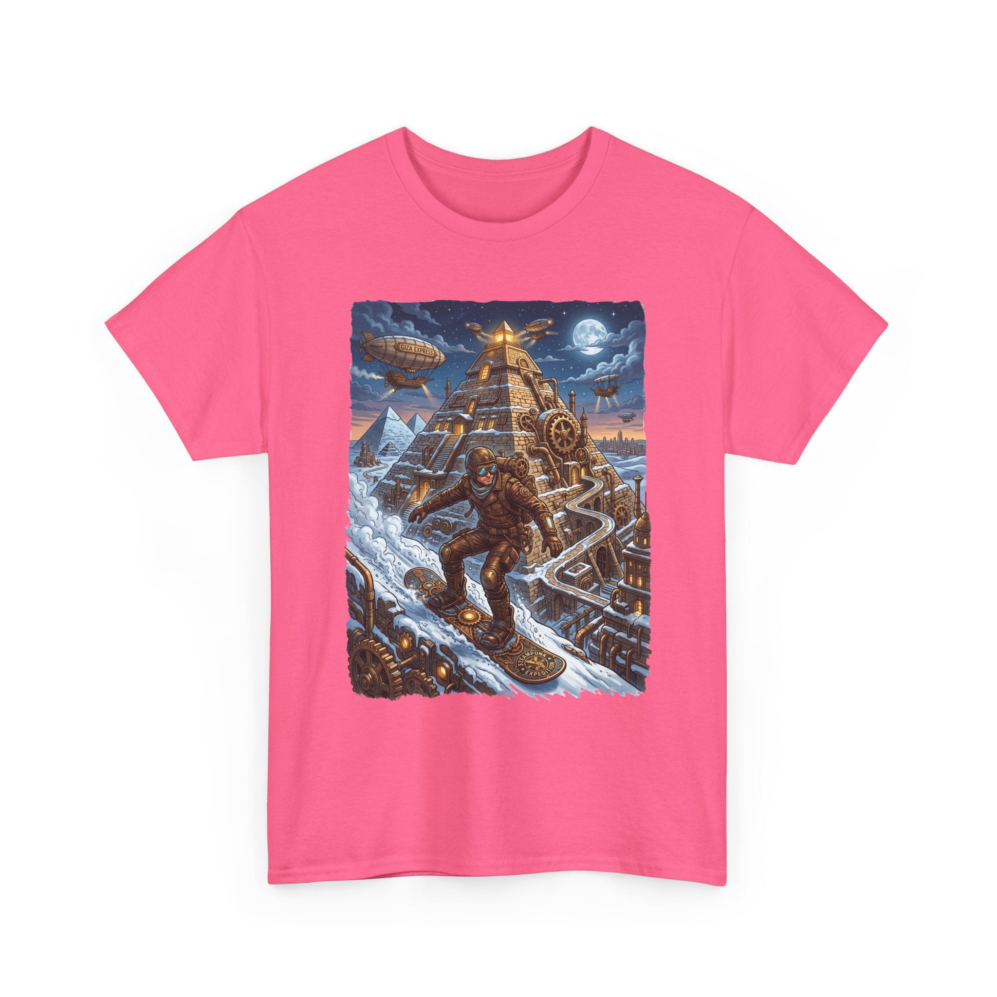 Aztec Pyramid Adventure T-Shirt — Fantasy Explorer Graphic Tee