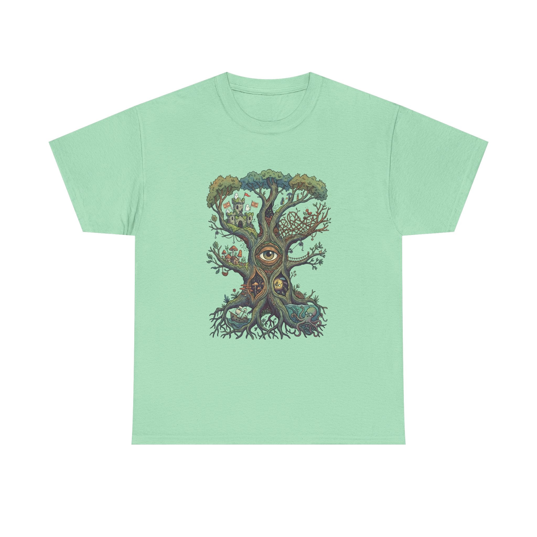 Tree of Life T-Shirt — Mystical Woodland Nature Graphic Tee