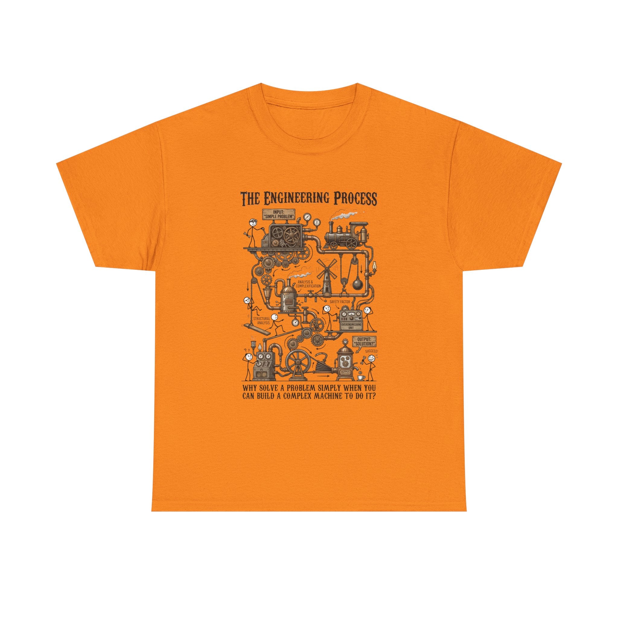 Engineering Process T-Shirt – Over Engineering Tee
