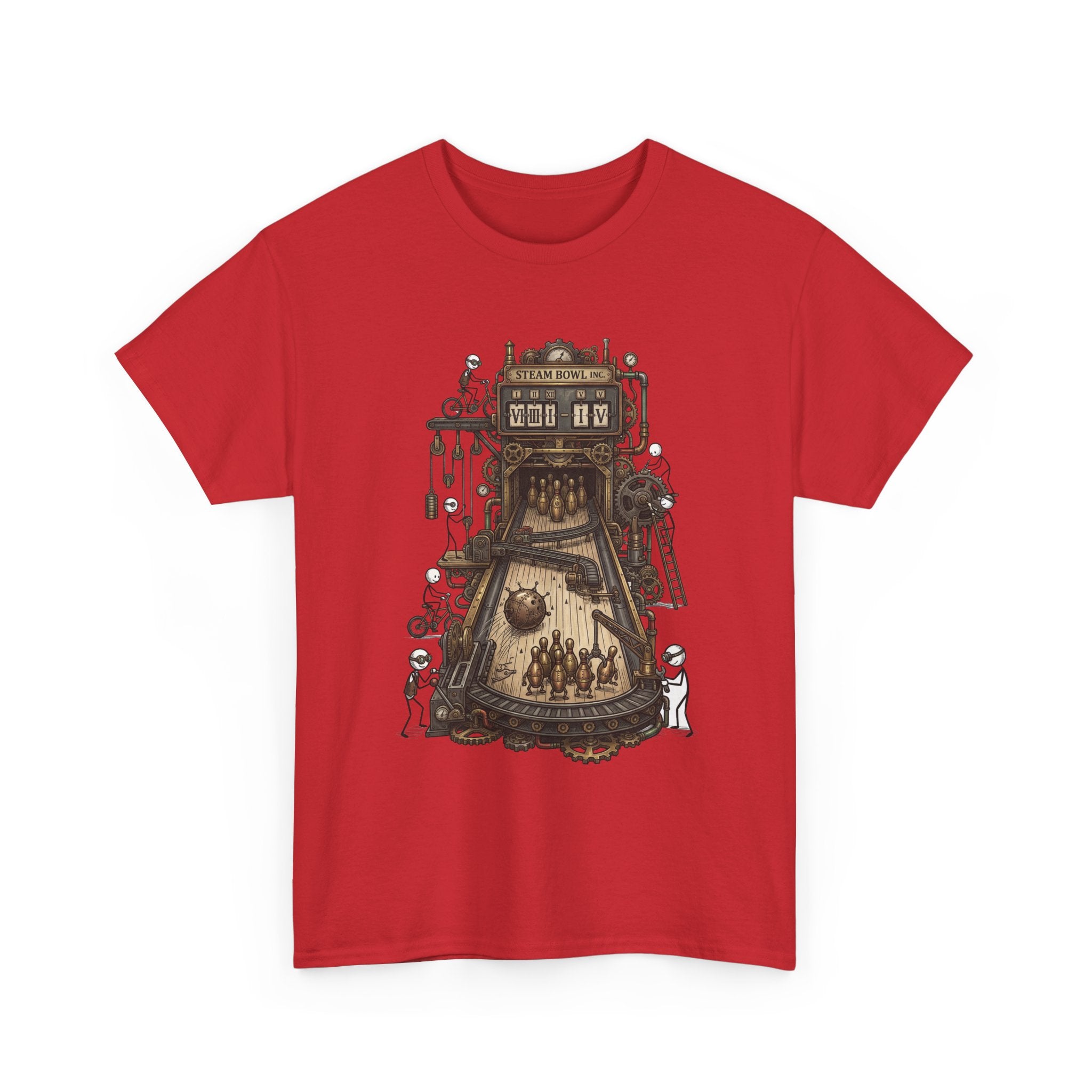 T-Shirt — Steampunk Bowling Tee