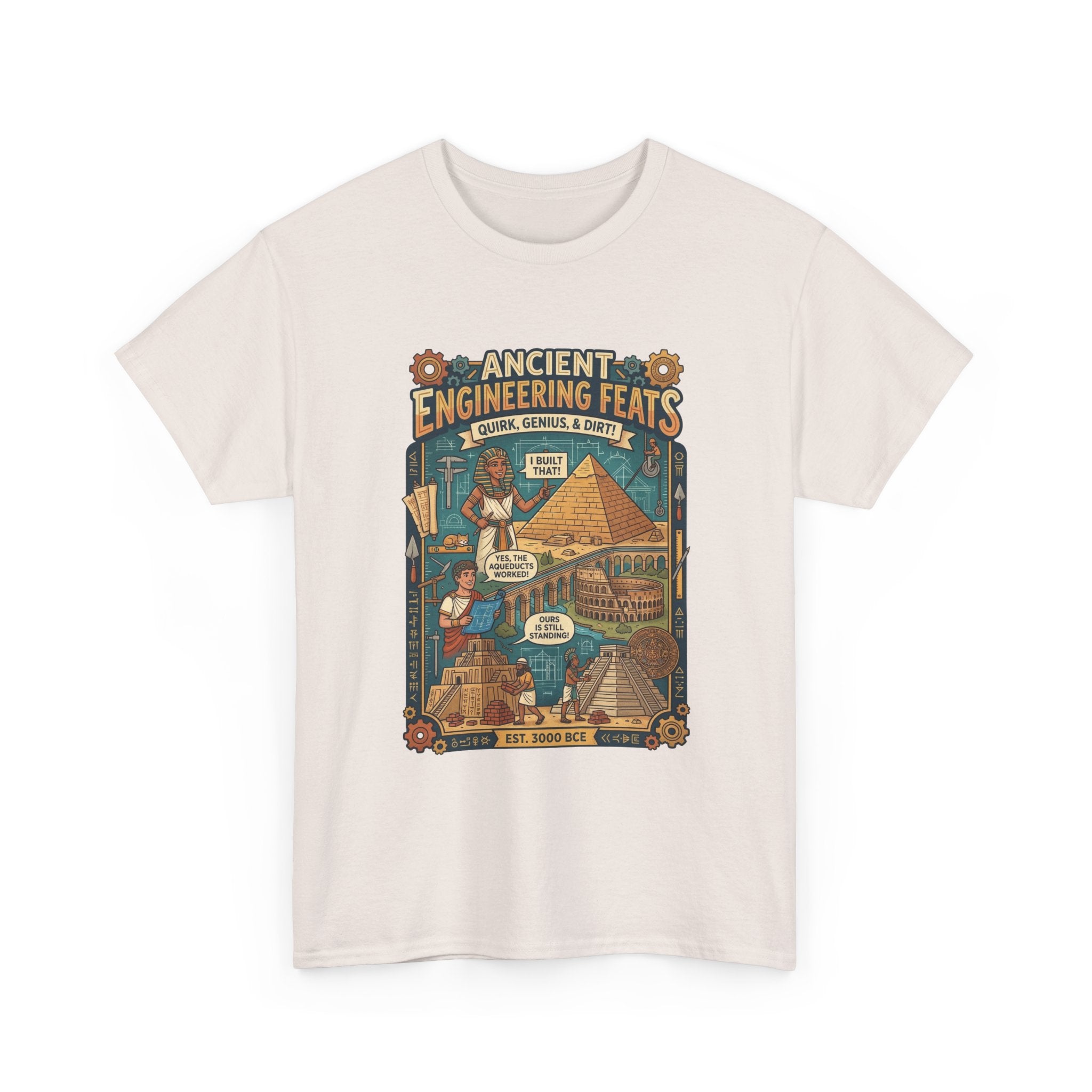 Ancient Engineering Feats Tee Pyramid