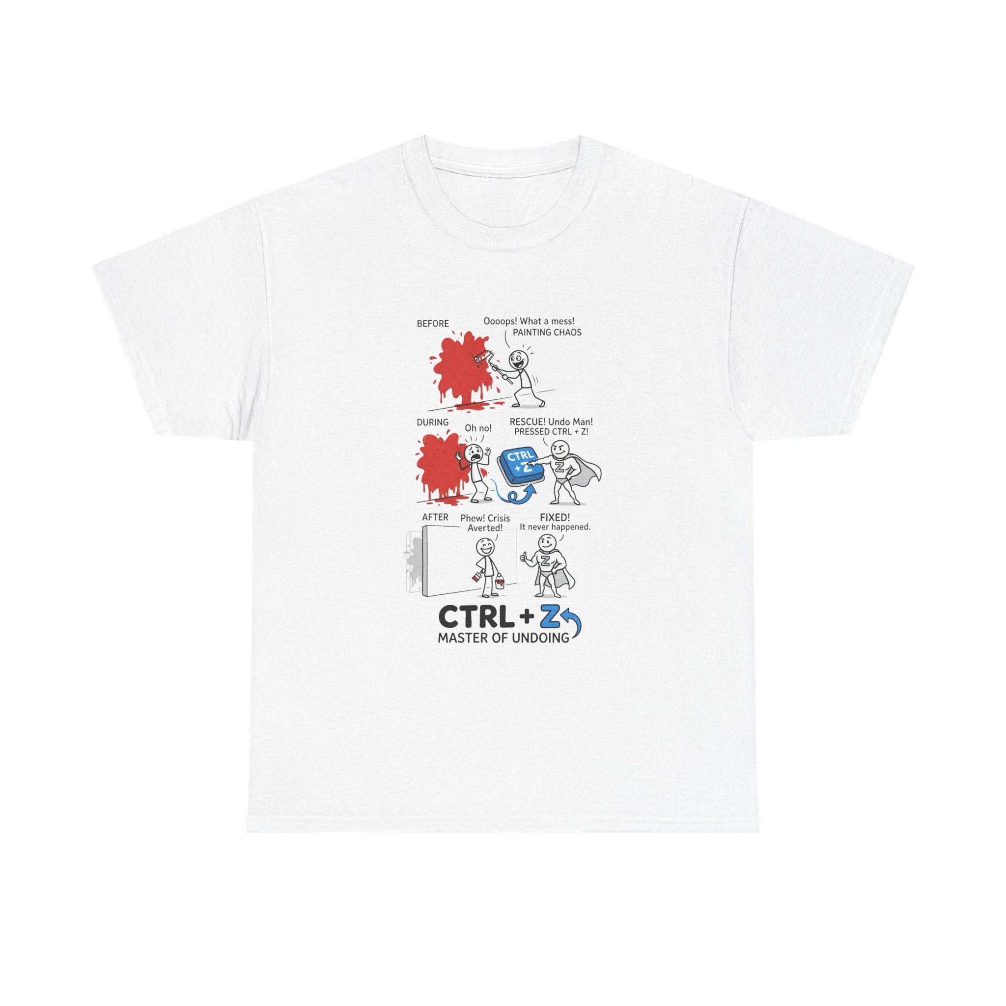 CTRL + Z Master of Undoing T-Shirt
