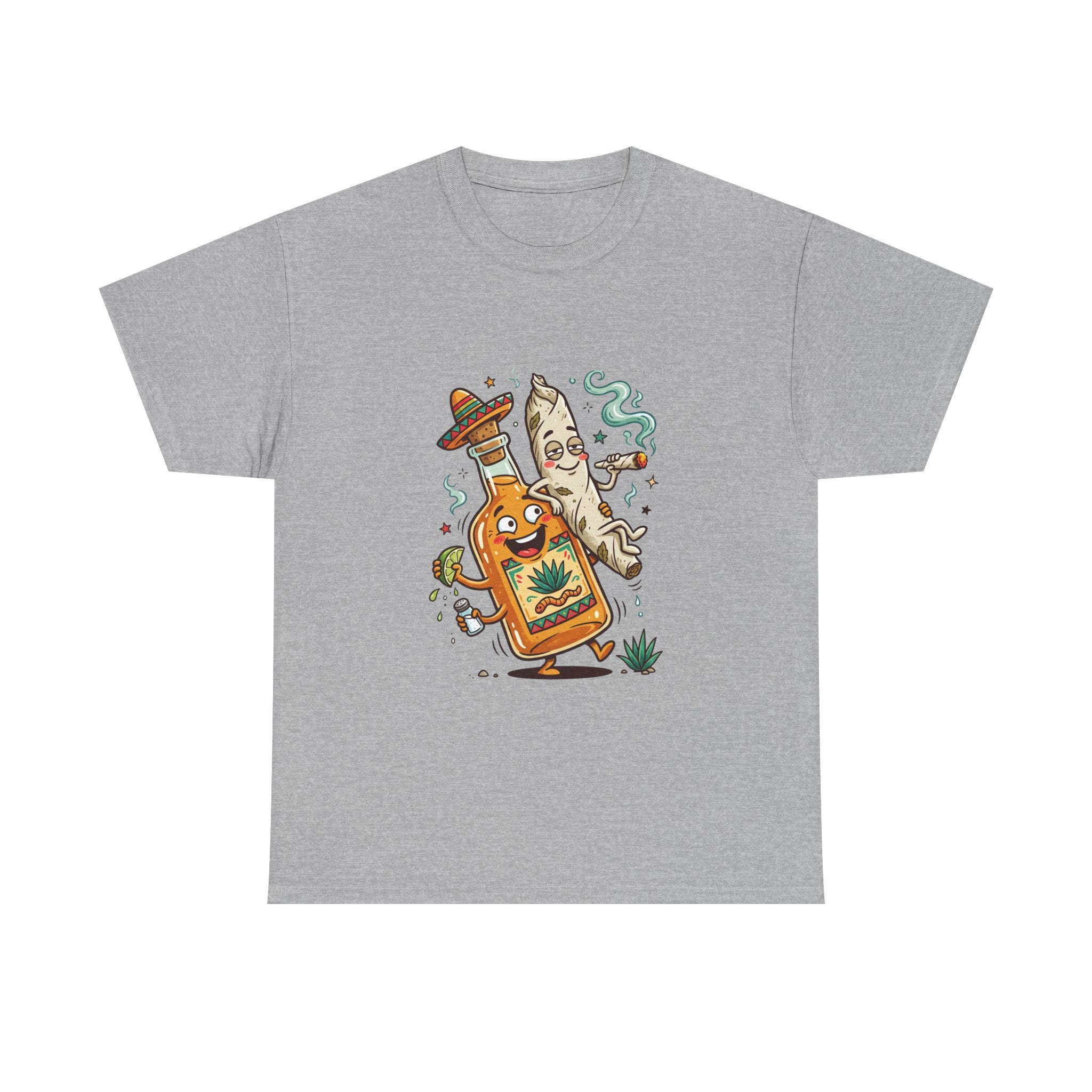 1 Tequila & Taco Dancing T‑Shirt — Funny Mexican Food Party Tee