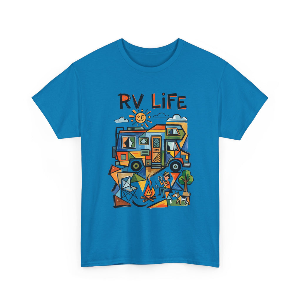 RV Life T-Shirt — Retro Camper Roadtrip Tee for RV Travelers & Campers