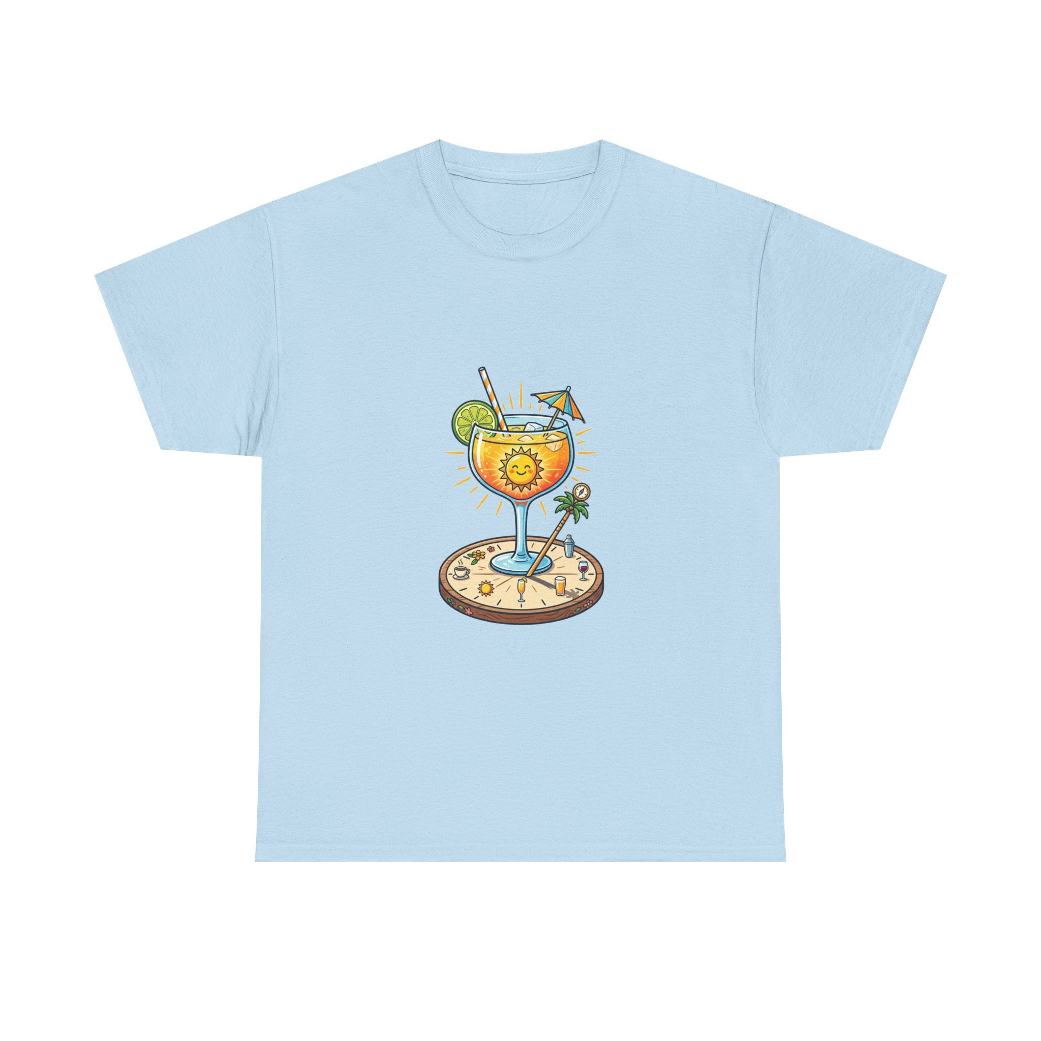 T-Shirt — Tropical Cocktail Beach Graphic Tee