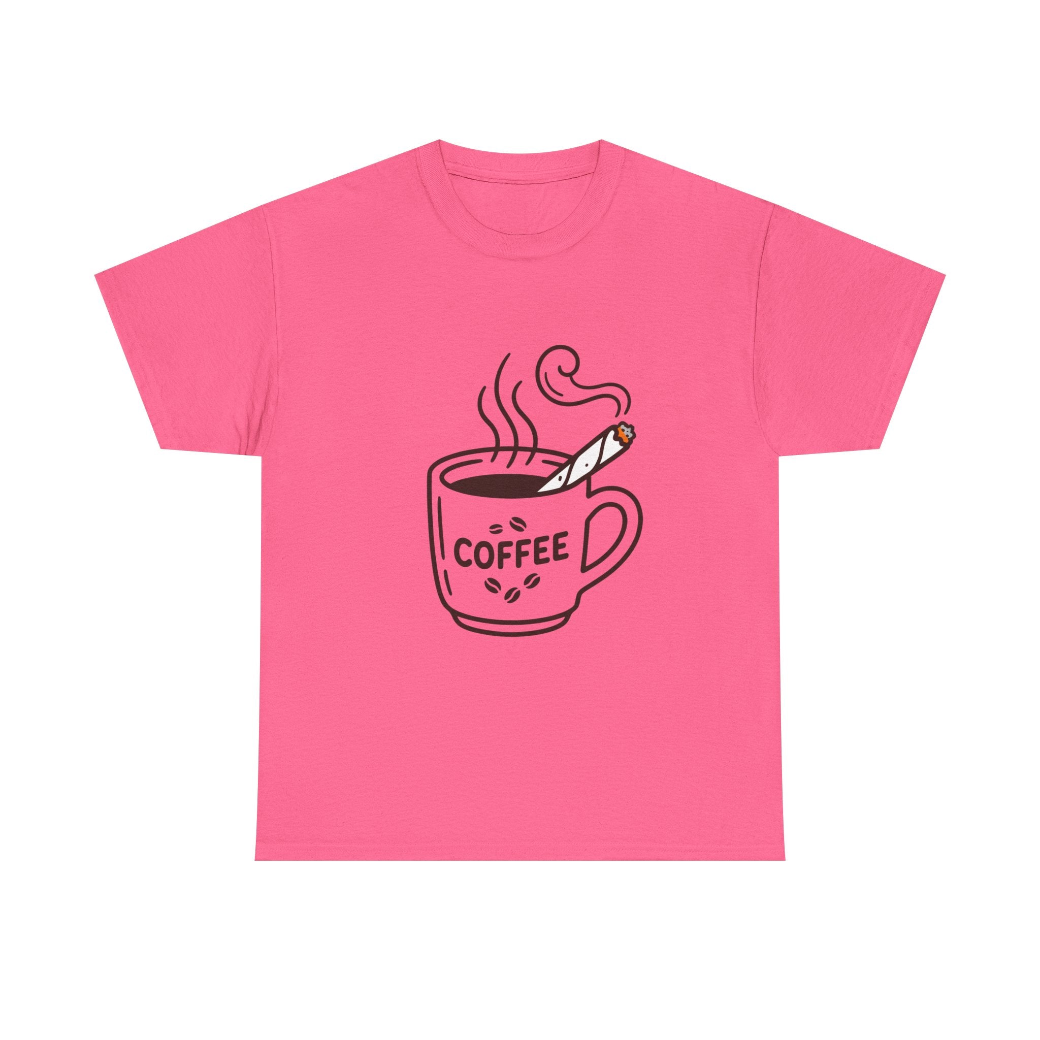 Coffee Cup T-Shirt — Cute Steaming Mug Graphic Tee