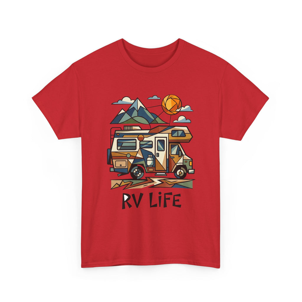 RV Life T‑Shirt — Vintage Camper Graphic Tee for RVers & Road Trip Lovers