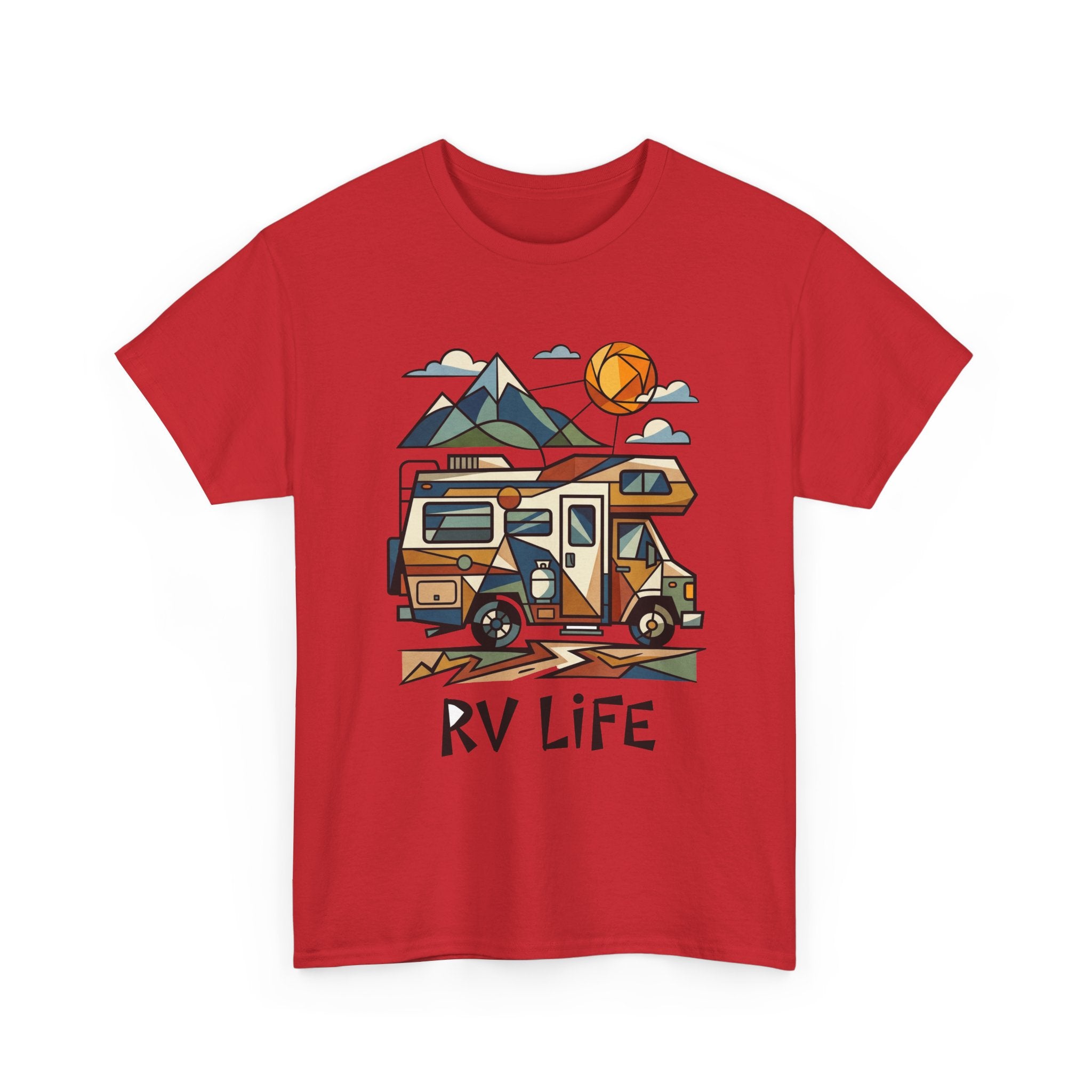 RV Life T‑Shirt — Vintage Camper Graphic Tee for RVers & Road Trip Lovers