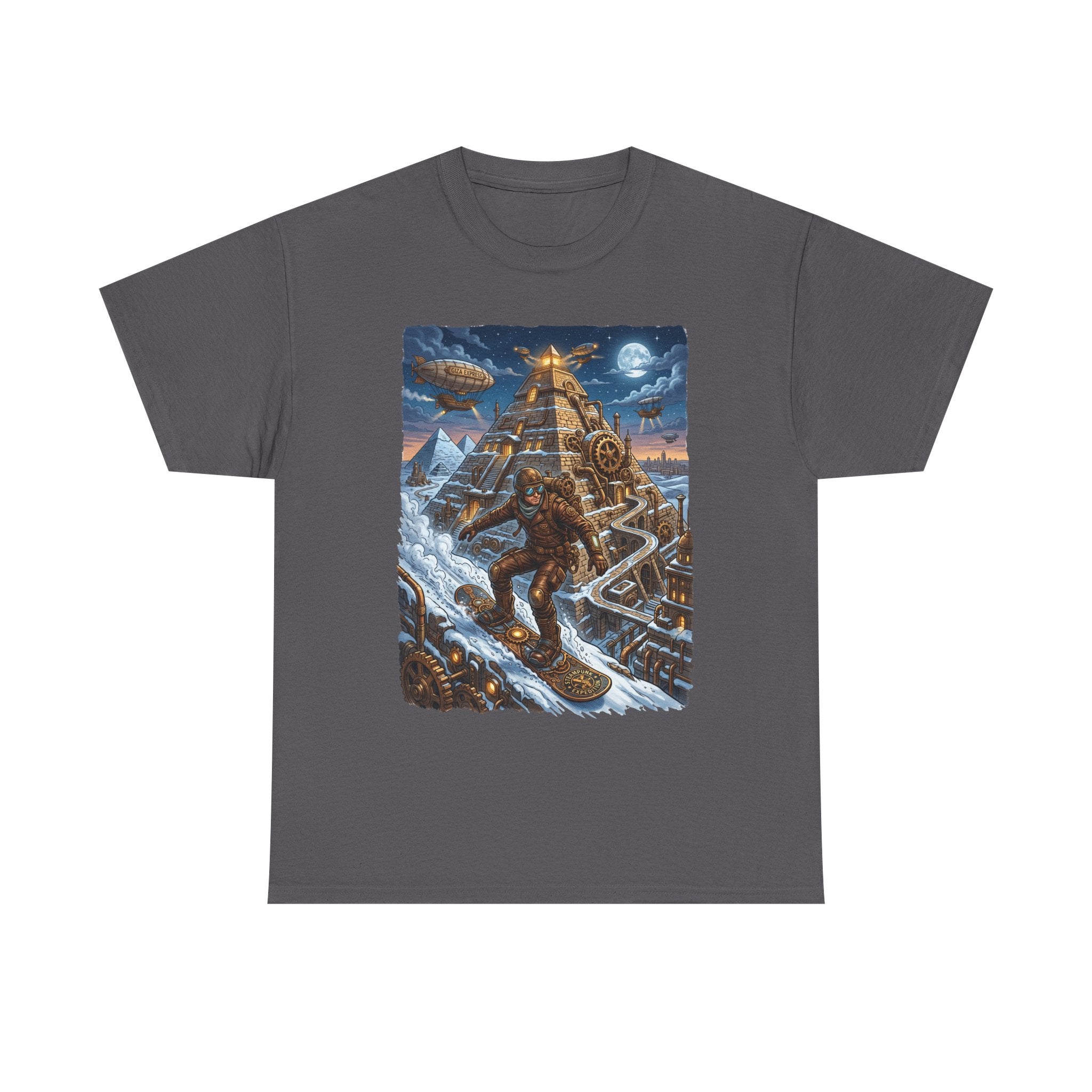 Aztec Pyramid Adventure T-Shirt — Fantasy Explorer Graphic Tee