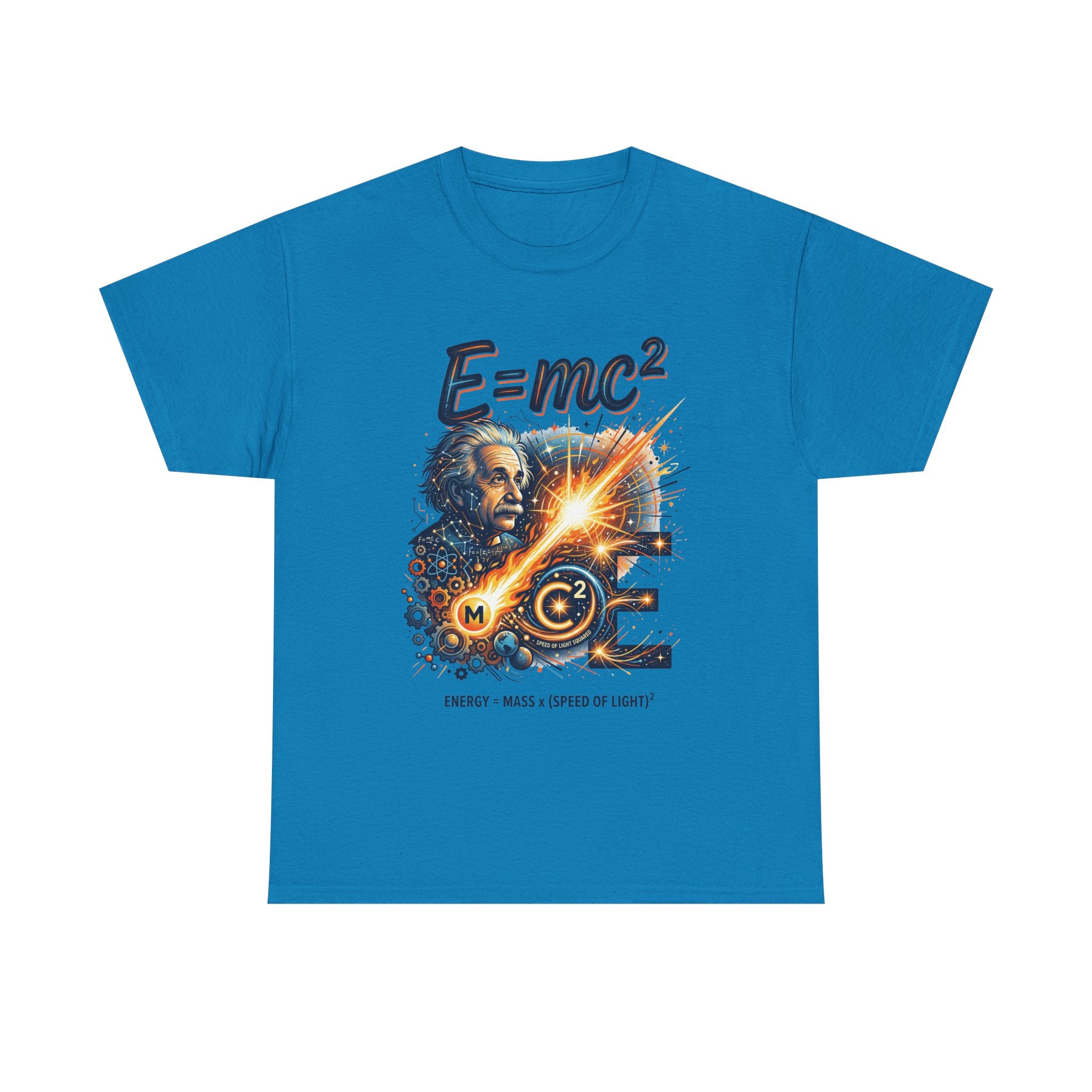 E=mc Einstein Physics T-Shirt — Science Lover Tee