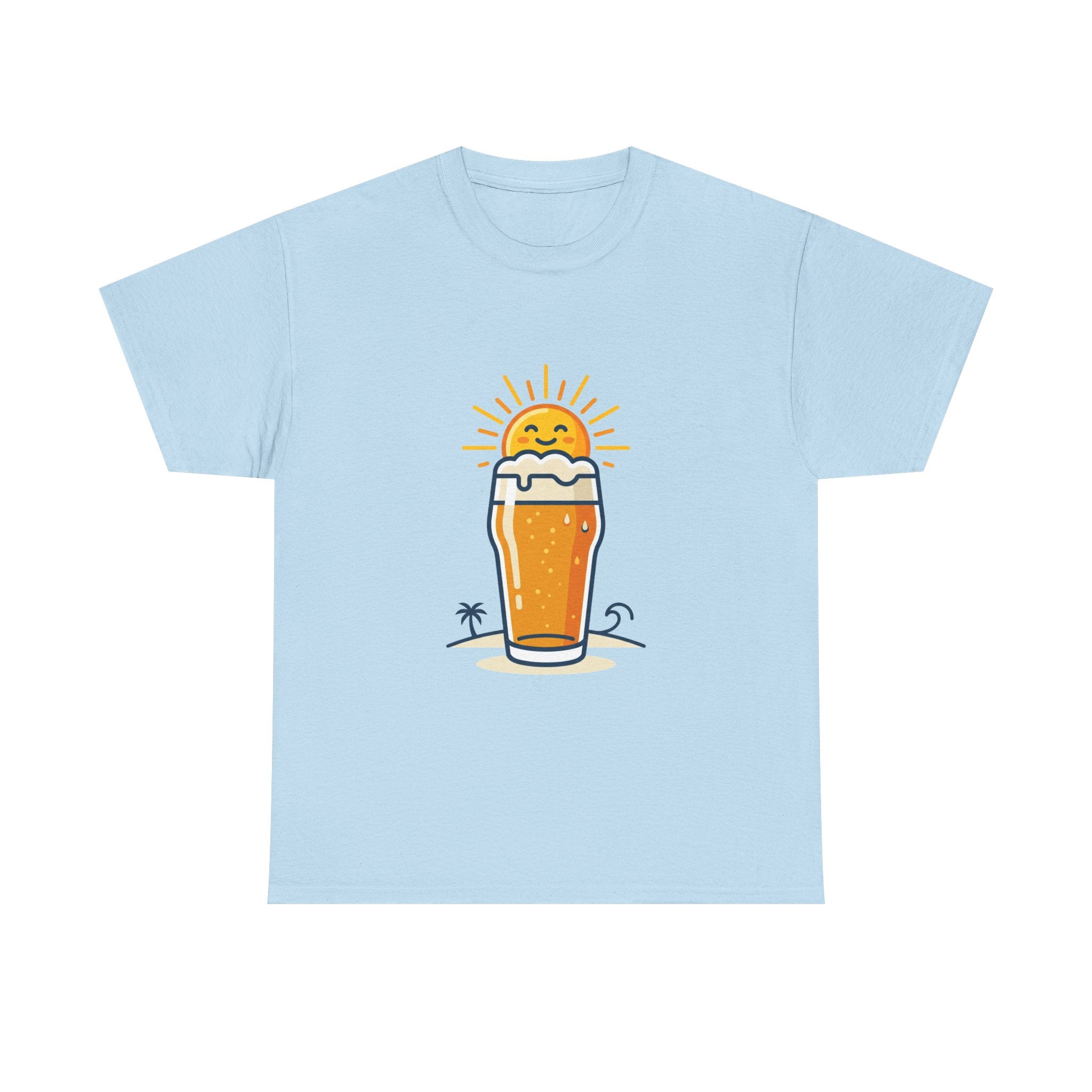 Beer Sun Tee — Sunny Beach Beer Graphic T-Shirt
