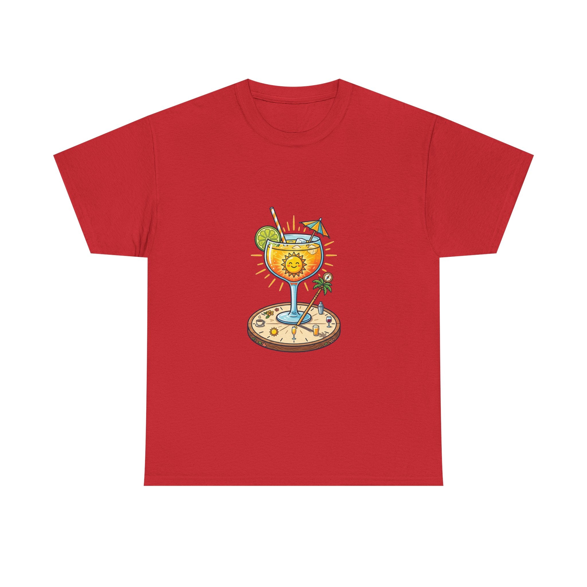 T-Shirt — Tropical Cocktail Beach Graphic Tee