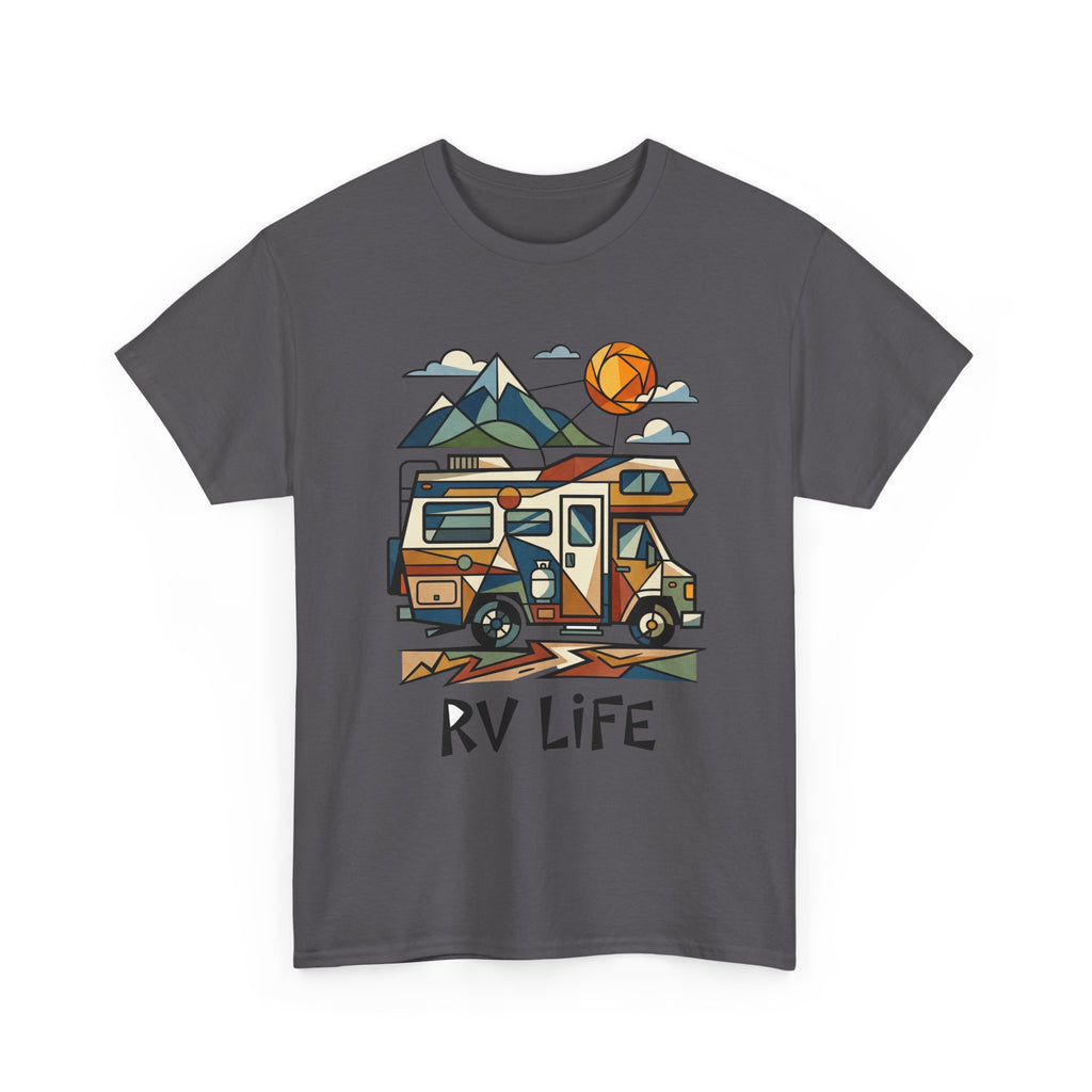 RV Life T‑Shirt — Vintage Camper Graphic Tee for RVers & Road Trip Lovers