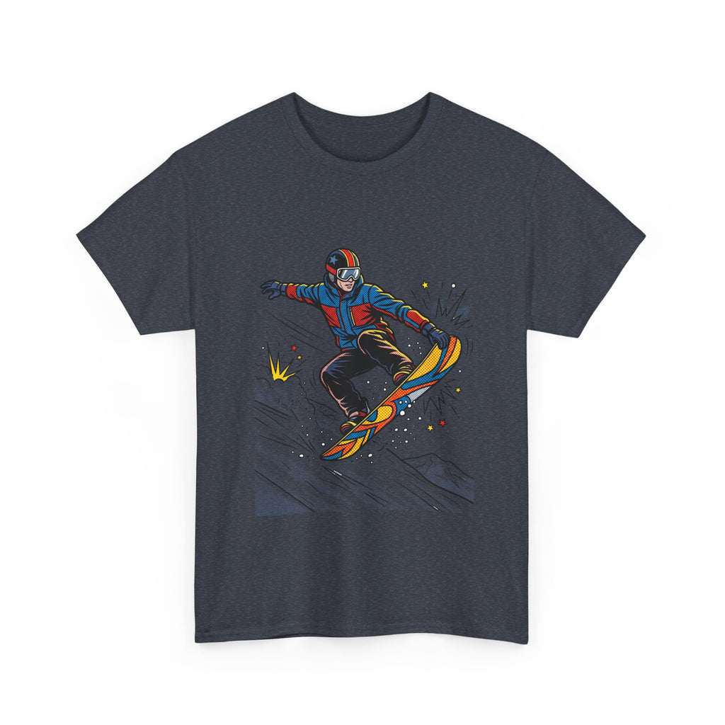Snowboarder Graphic Tee - Winter Sports Snowboarding Shirt