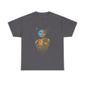 Abstract Mosaic Portrait T‑Shirt — Fragmented Face Art Tee