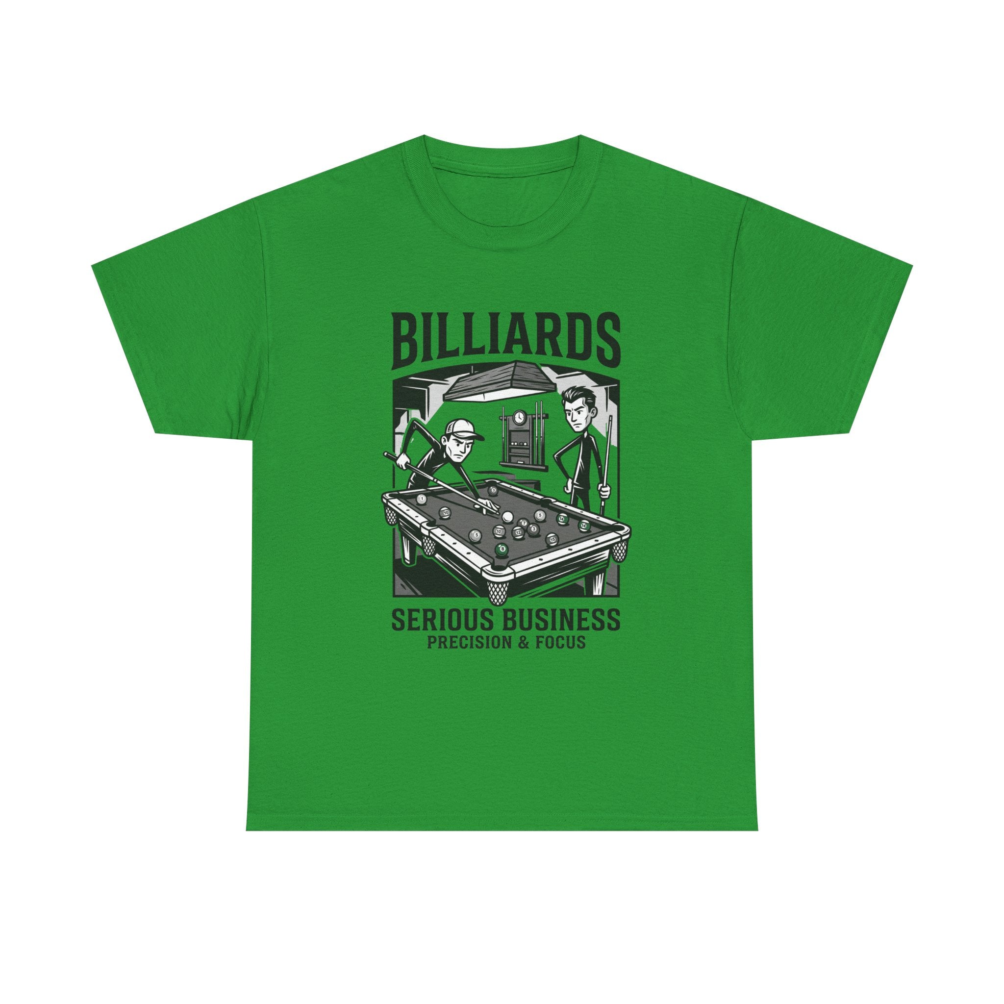 Billiards Tee – "Serious Business" Pool Player T-Shirt