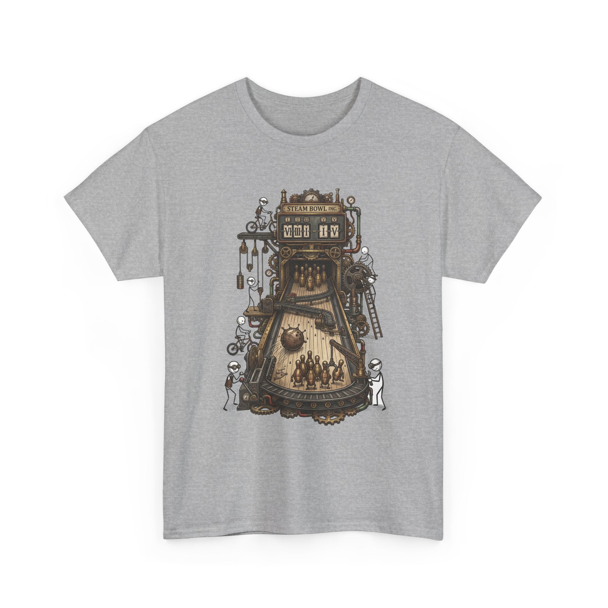 T-Shirt — Steampunk Bowling Tee