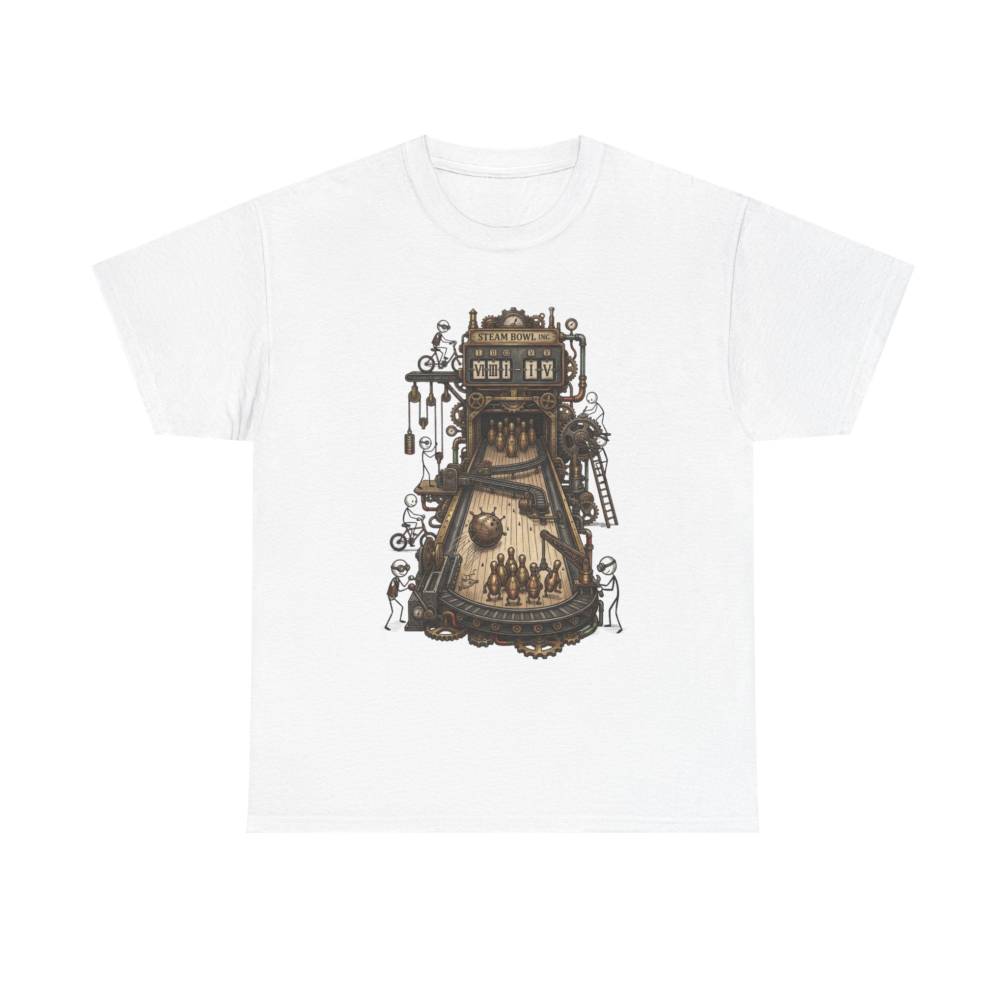 T-Shirt — Steampunk Bowling Tee