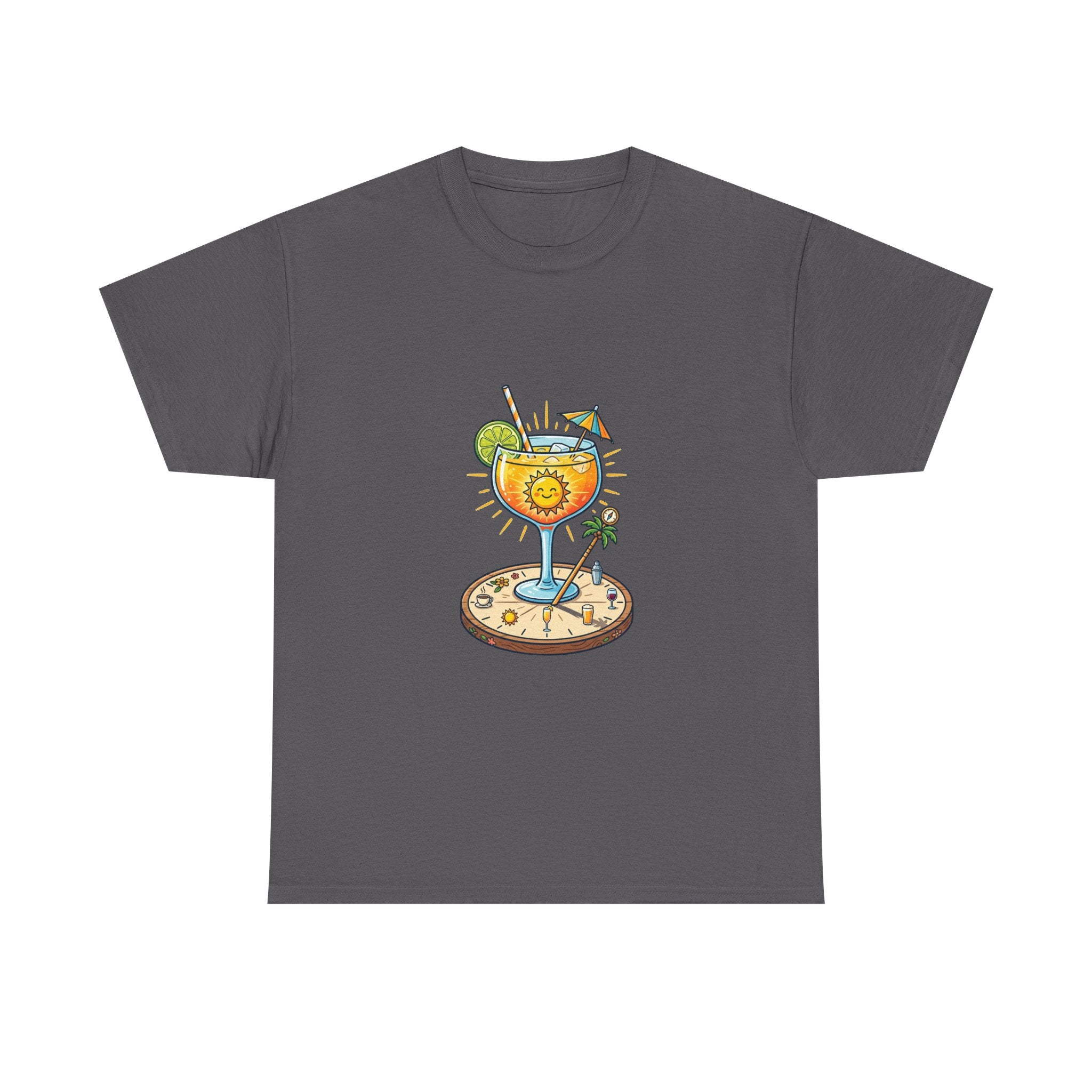 T-Shirt — Tropical Cocktail Beach Graphic Tee