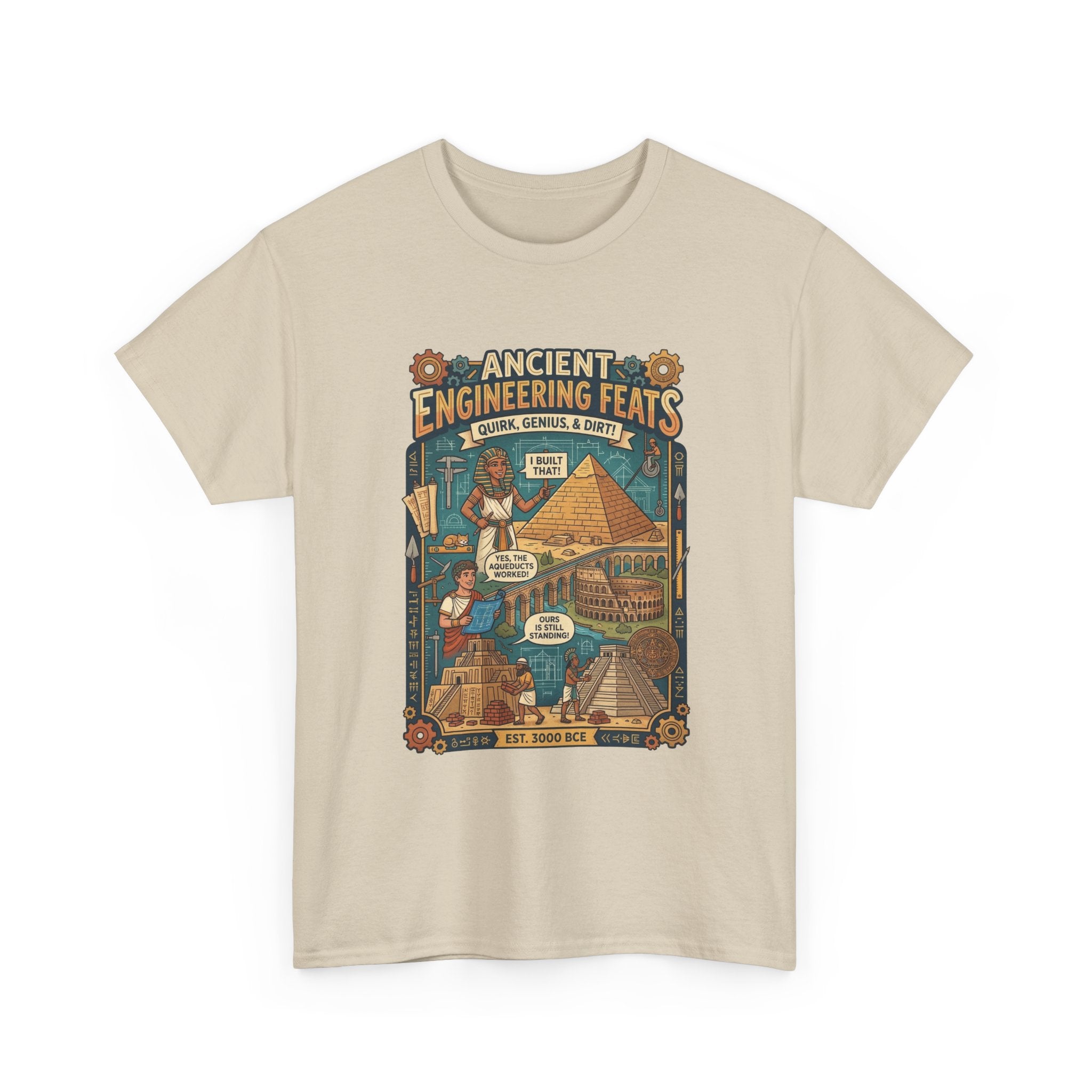 Ancient Engineering Feats Tee Pyramid