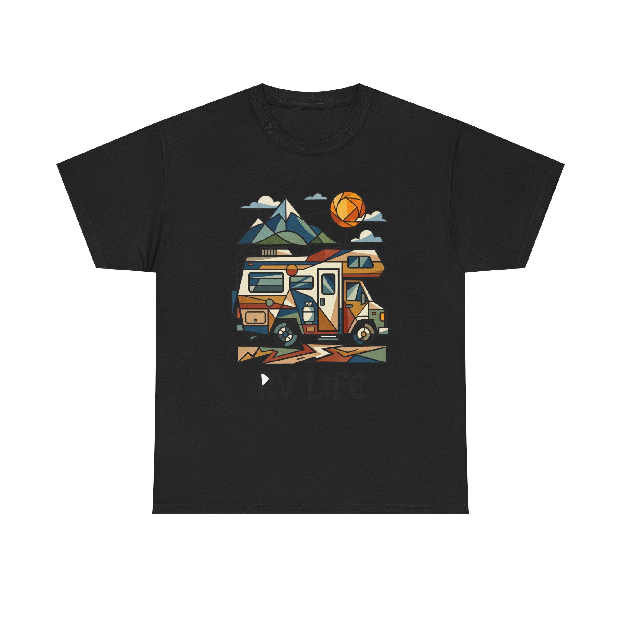 RV Life T‑Shirt — Vintage Camper Graphic Tee for RVers & Road Trip Lovers