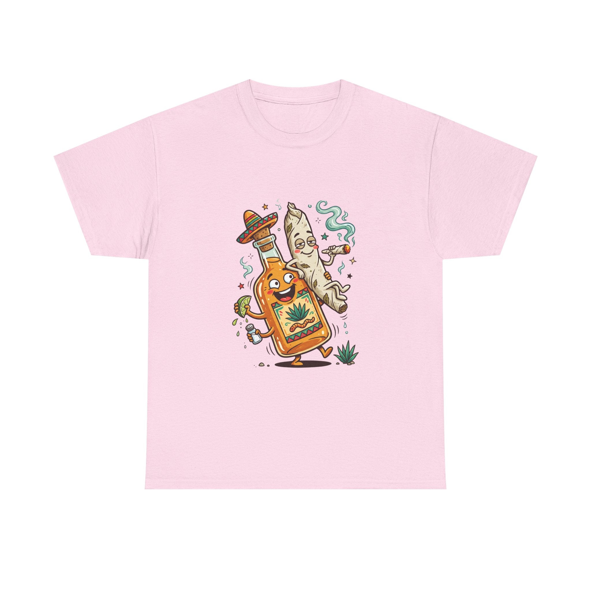 1 Tequila & Taco Dancing T‑Shirt — Funny Mexican Food Party Tee