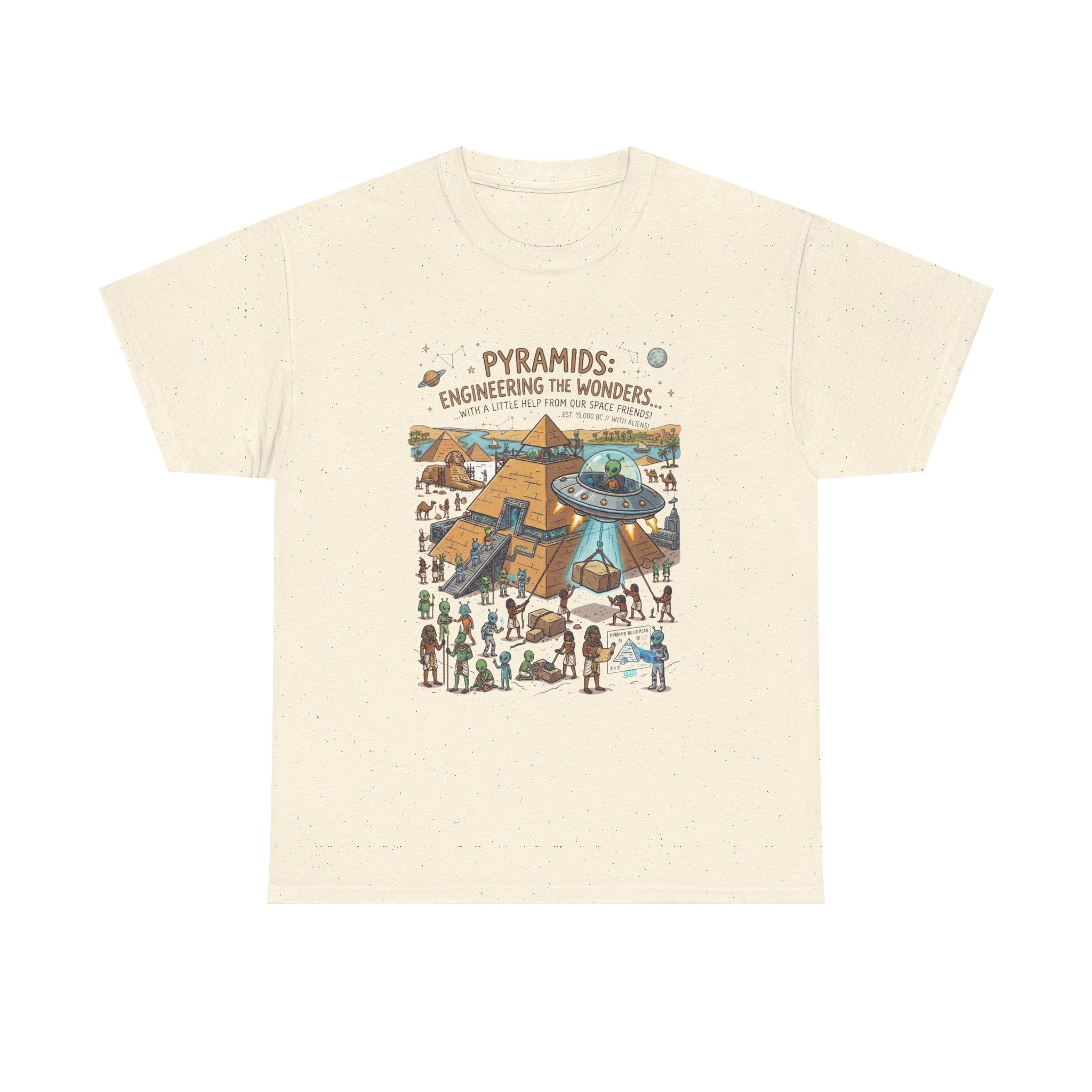 Pyramids: Engineering the Wonders Graphic Tee