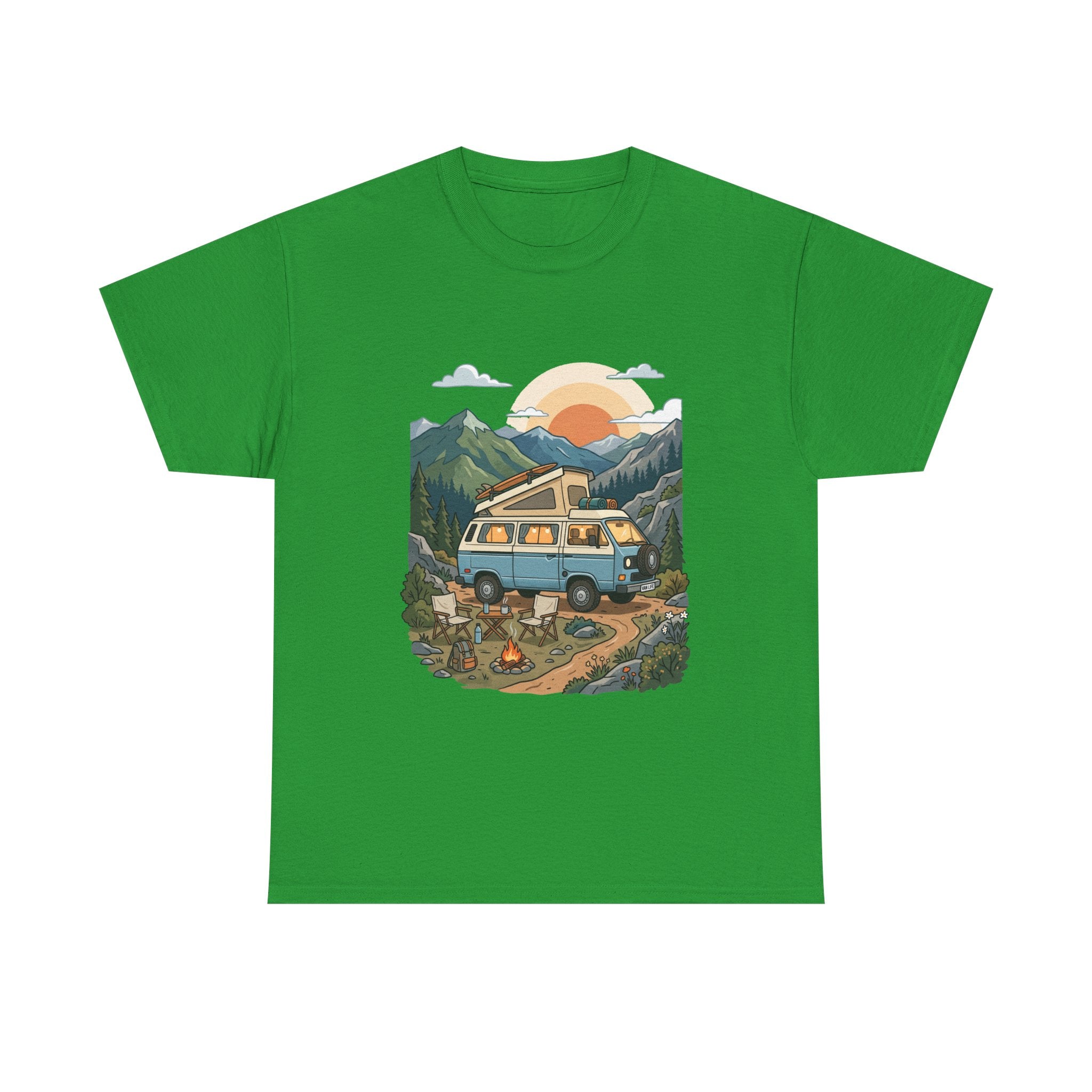 Adventure Van Tee – Retro Camper Roadtrip T-Shirt