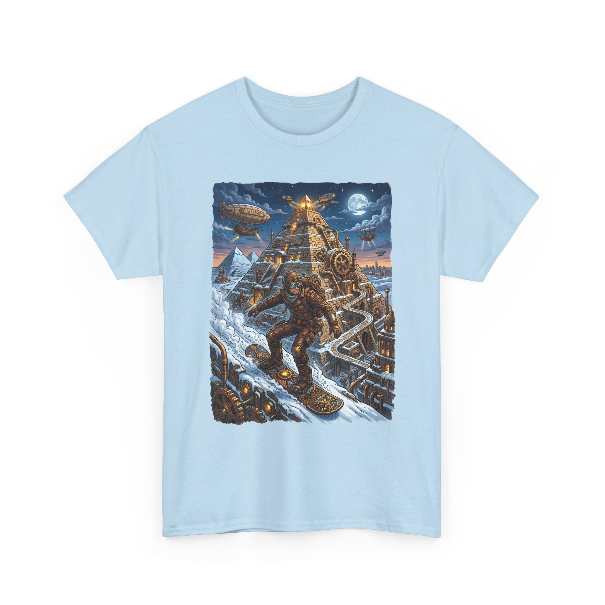 Aztec Pyramid Adventure T-Shirt — Fantasy Explorer Graphic Tee