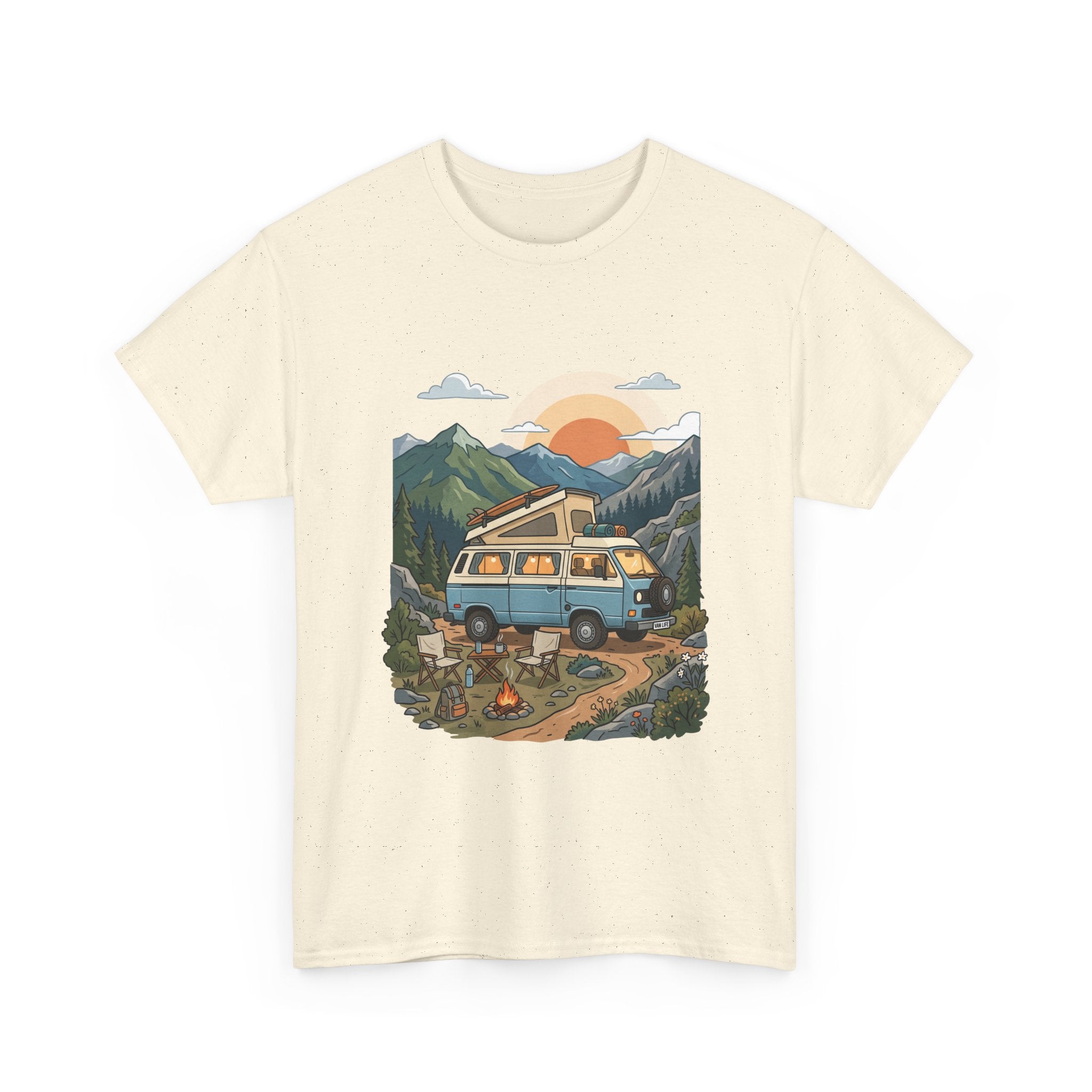 Adventure Van Tee – Retro Camper Roadtrip T-Shirt