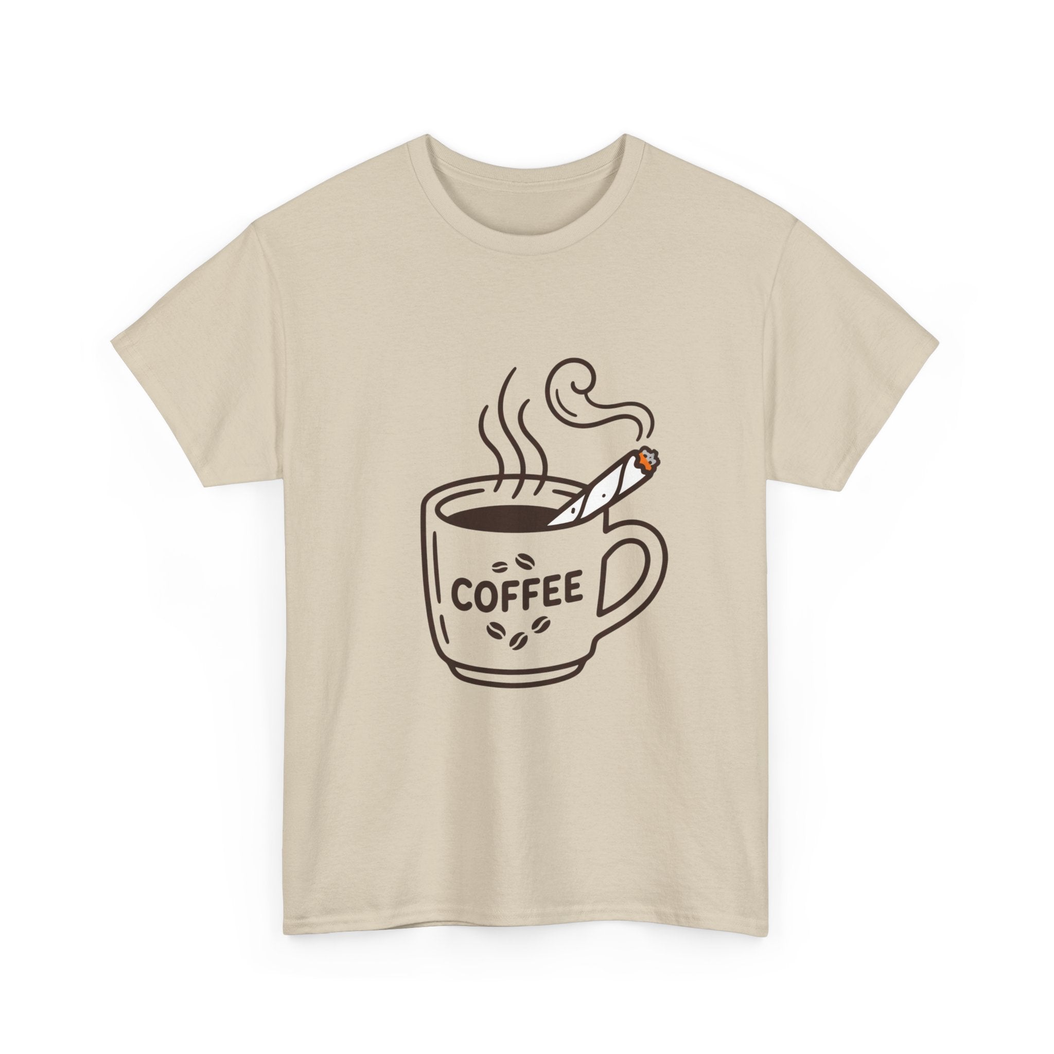 Coffee Cup T-Shirt — Cute Steaming Mug Graphic Tee