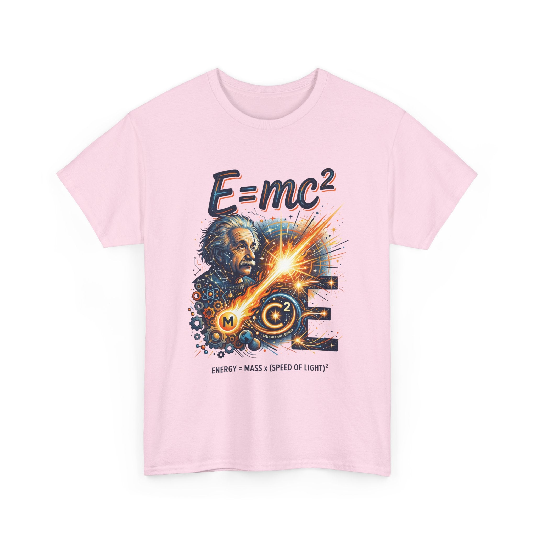 E=mc Einstein Physics T-Shirt — Science Lover Tee