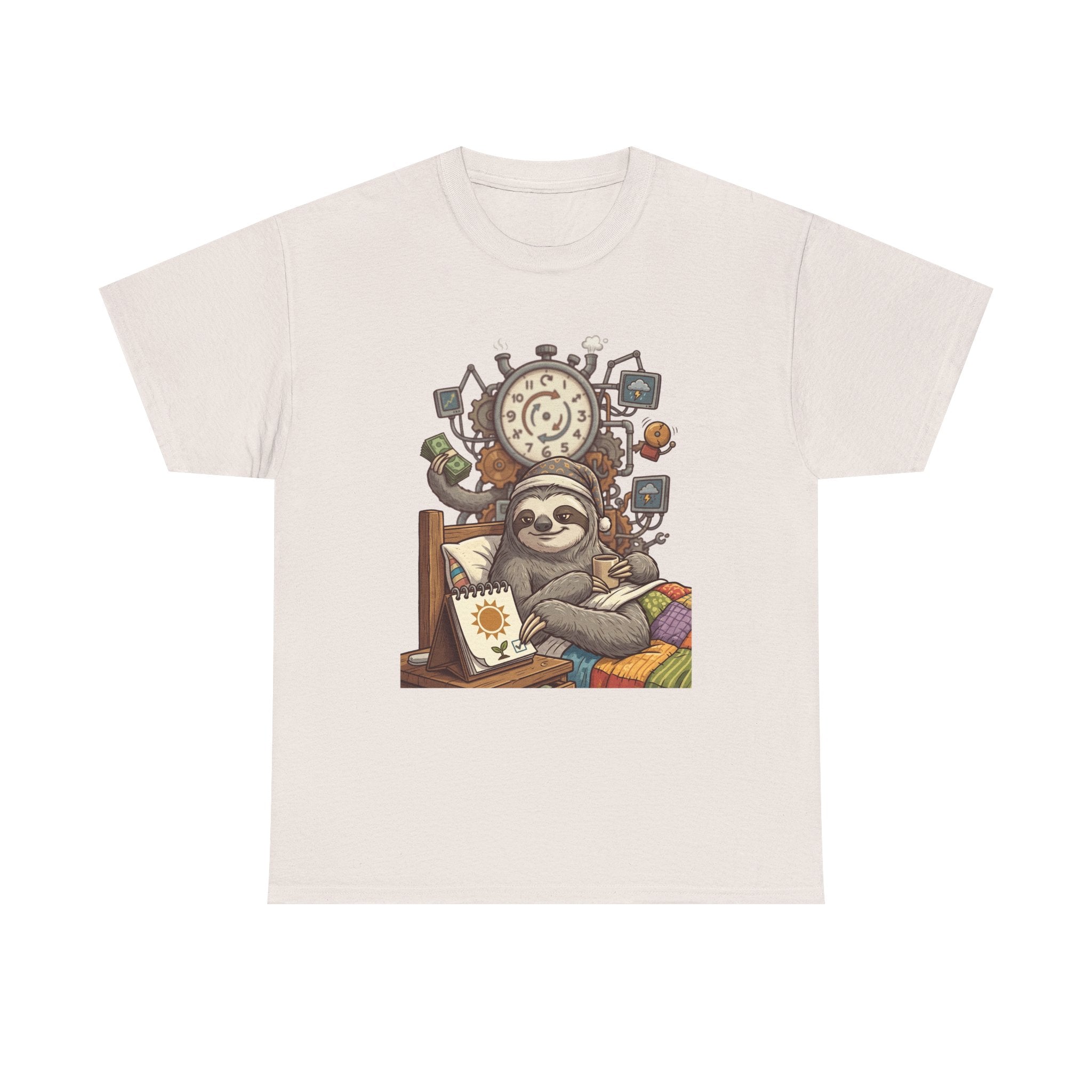 Sloth Cozy Vibes T‑Shirt