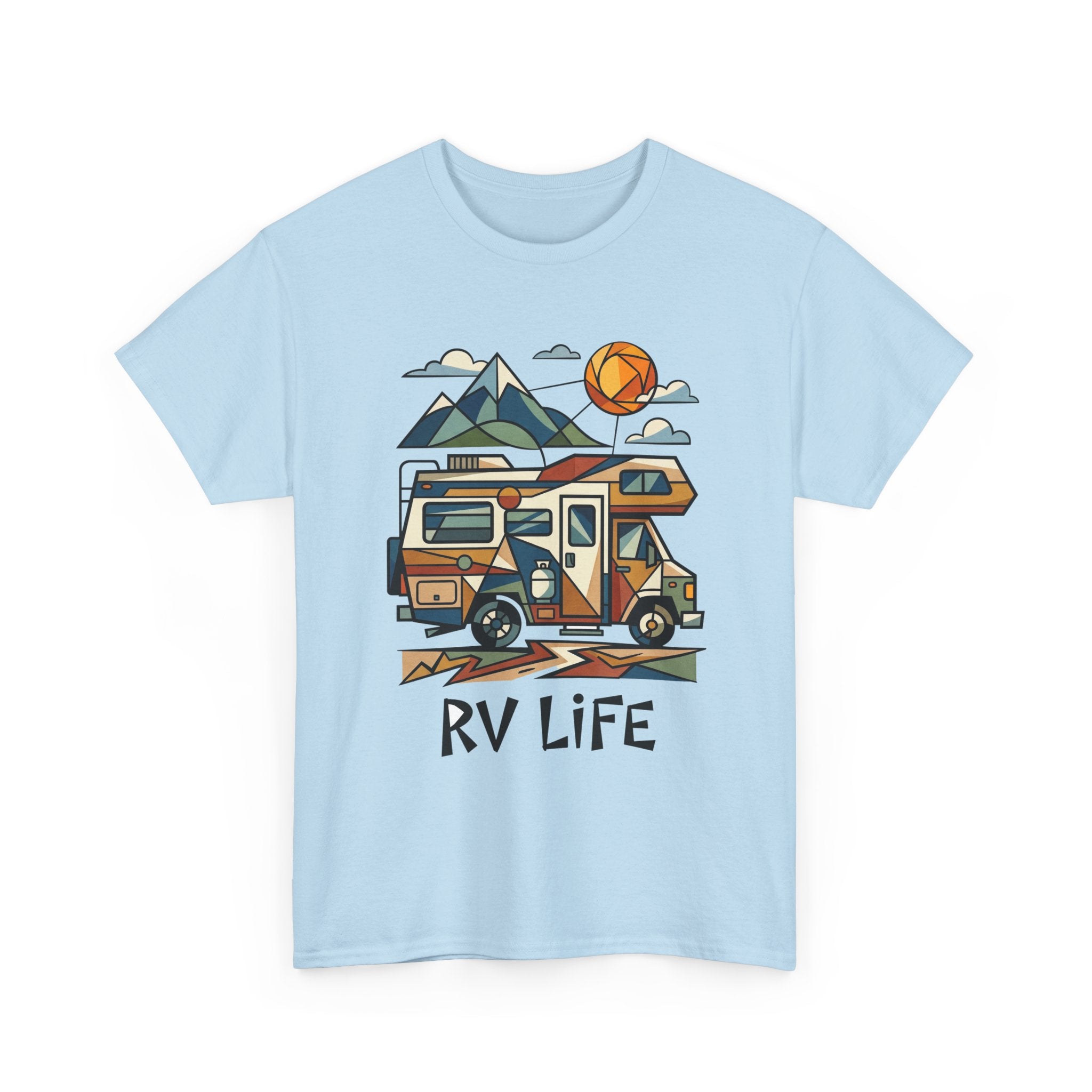 RV Life T‑Shirt — Vintage Camper Graphic Tee for RVers & Road Trip Lovers