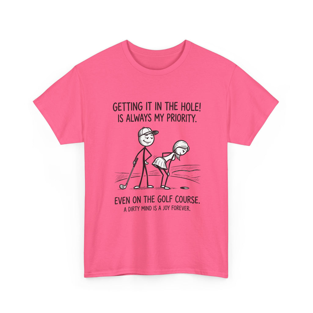 Golf T‑Shirt - "Getting It in the Hole!" Funny Golf Humor Tee