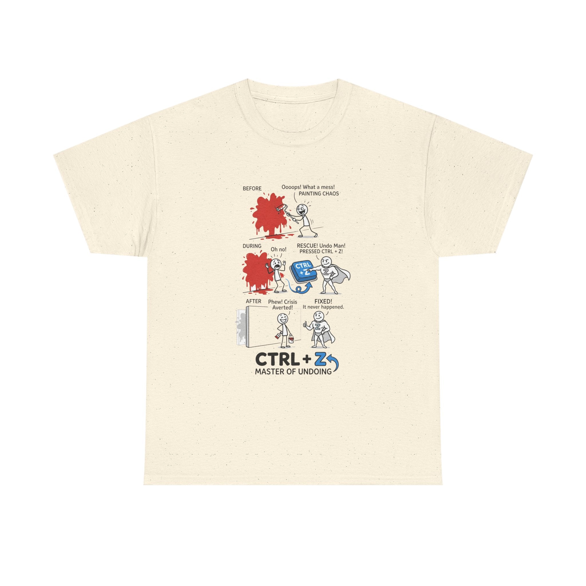 CTRL + Z Master of Undoing T-Shirt