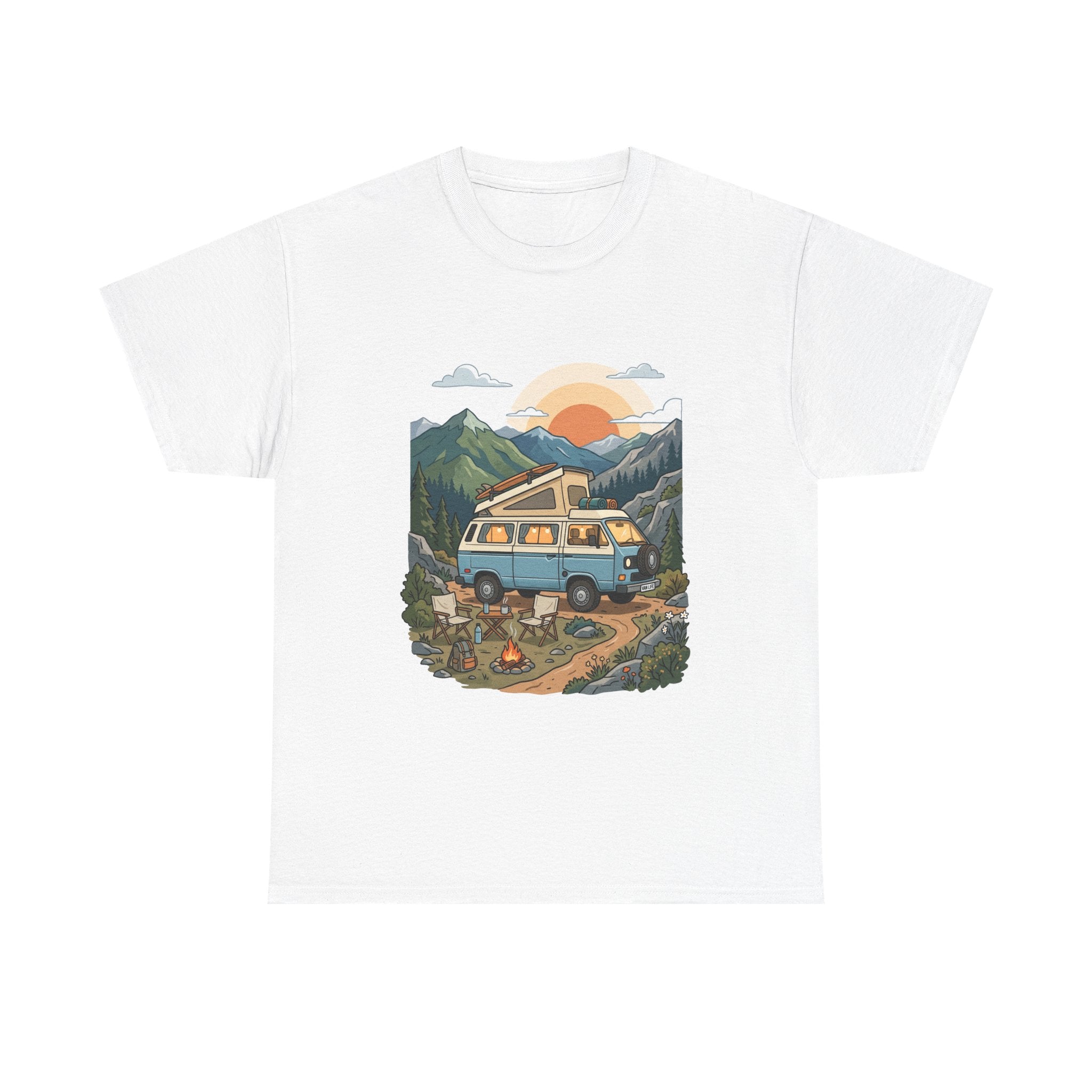 Adventure Van Tee – Retro Camper Roadtrip T-Shirt