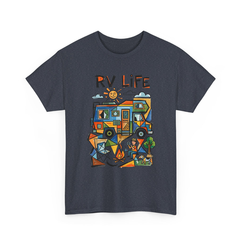 RV Life T-Shirt — Retro Camper Roadtrip Tee for RV Travelers & Campers