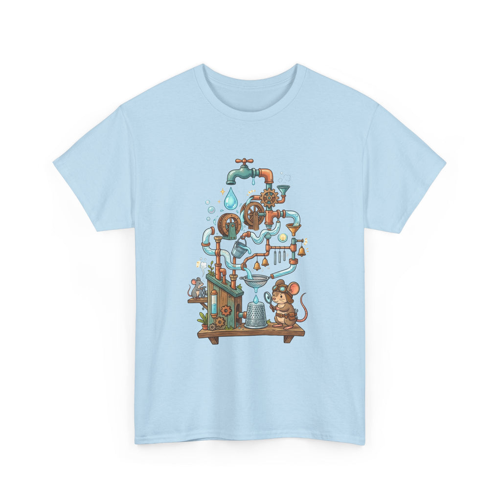 Water Machine T-Shirt — Cute Mouse Contraption Tee