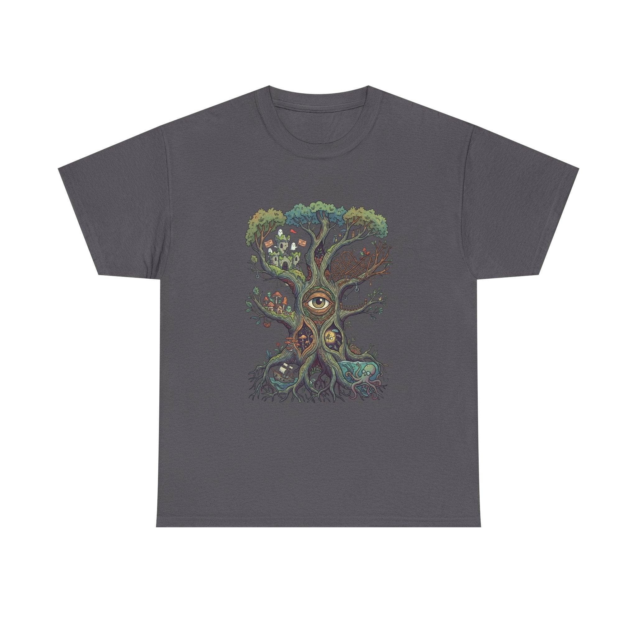 Tree of Life T-Shirt — Mystical Woodland Nature Graphic Tee