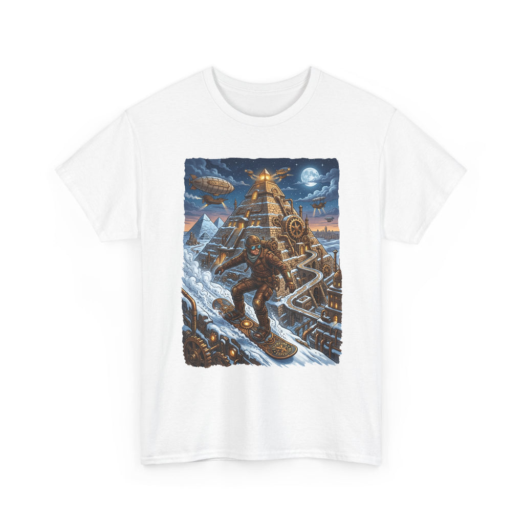 Aztec Pyramid Adventure T-Shirt — Fantasy Explorer Graphic Tee