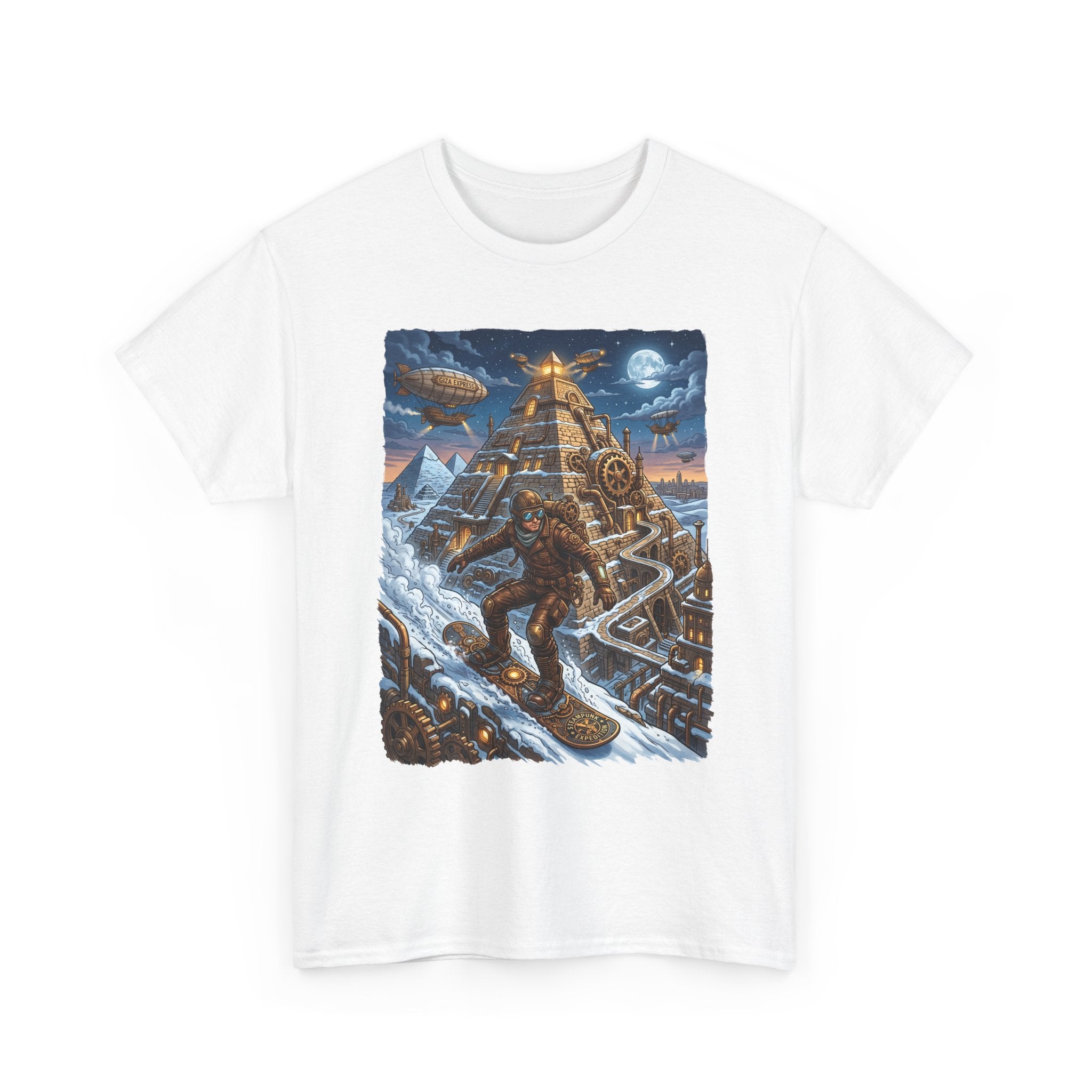 Aztec Pyramid Adventure T-Shirt — Fantasy Explorer Graphic Tee
