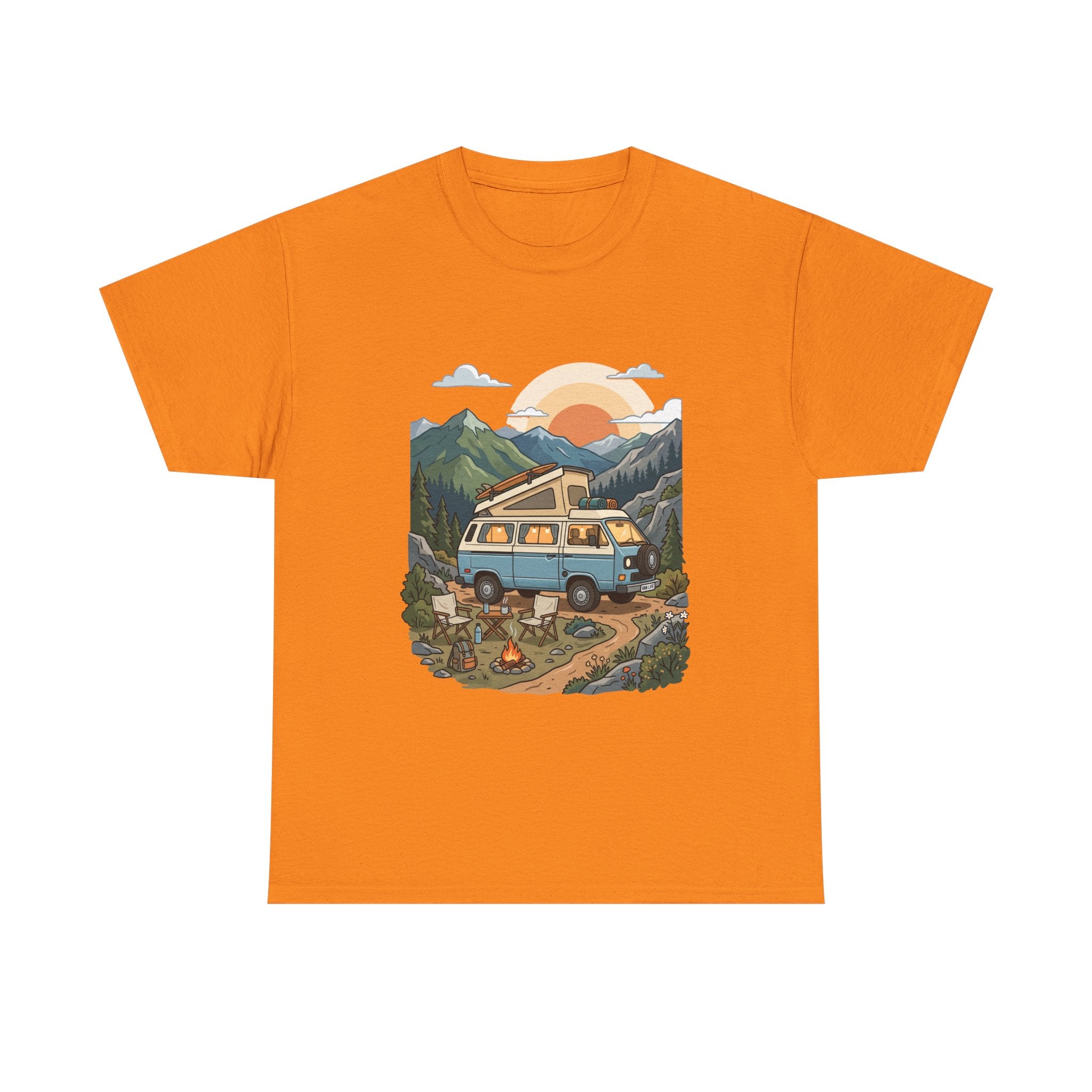 Adventure Van Tee – Retro Camper Roadtrip T-Shirt