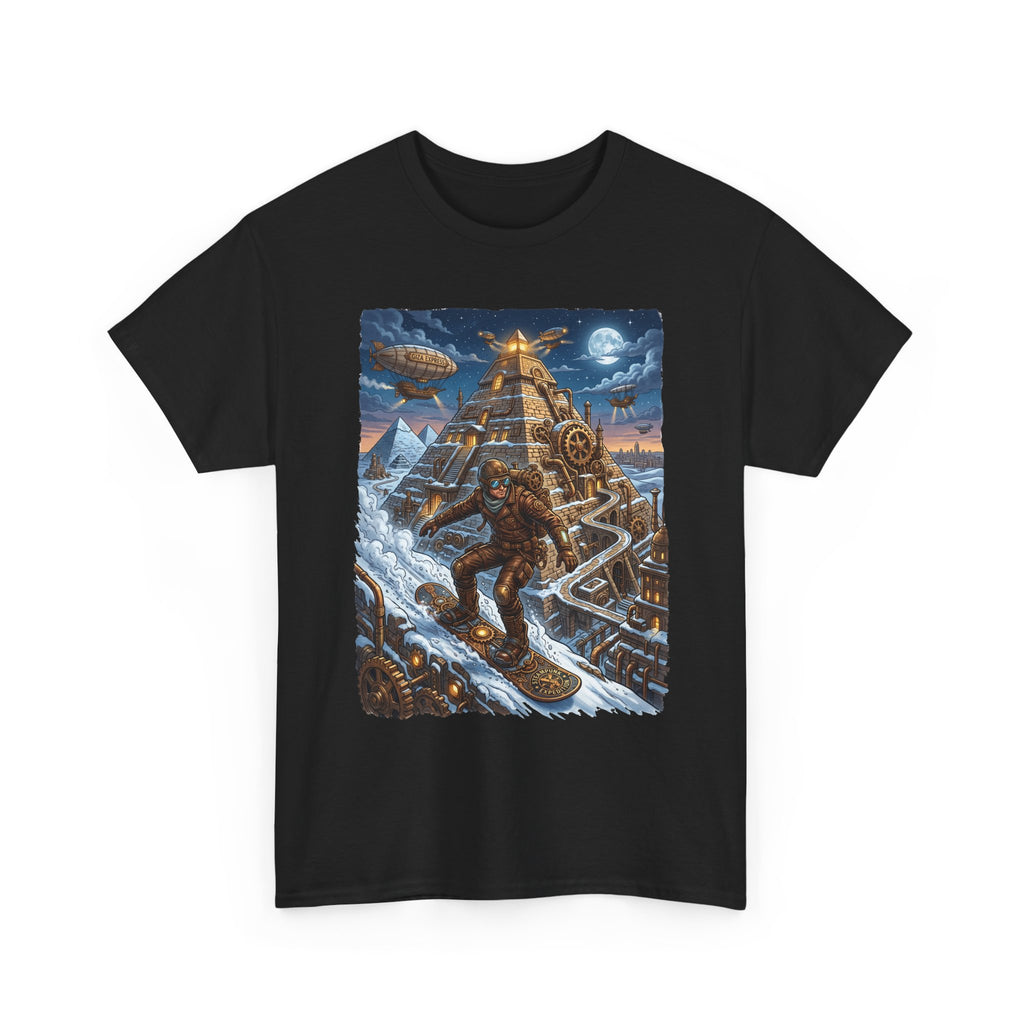 Aztec Pyramid Adventure T-Shirt — Fantasy Explorer Graphic Tee
