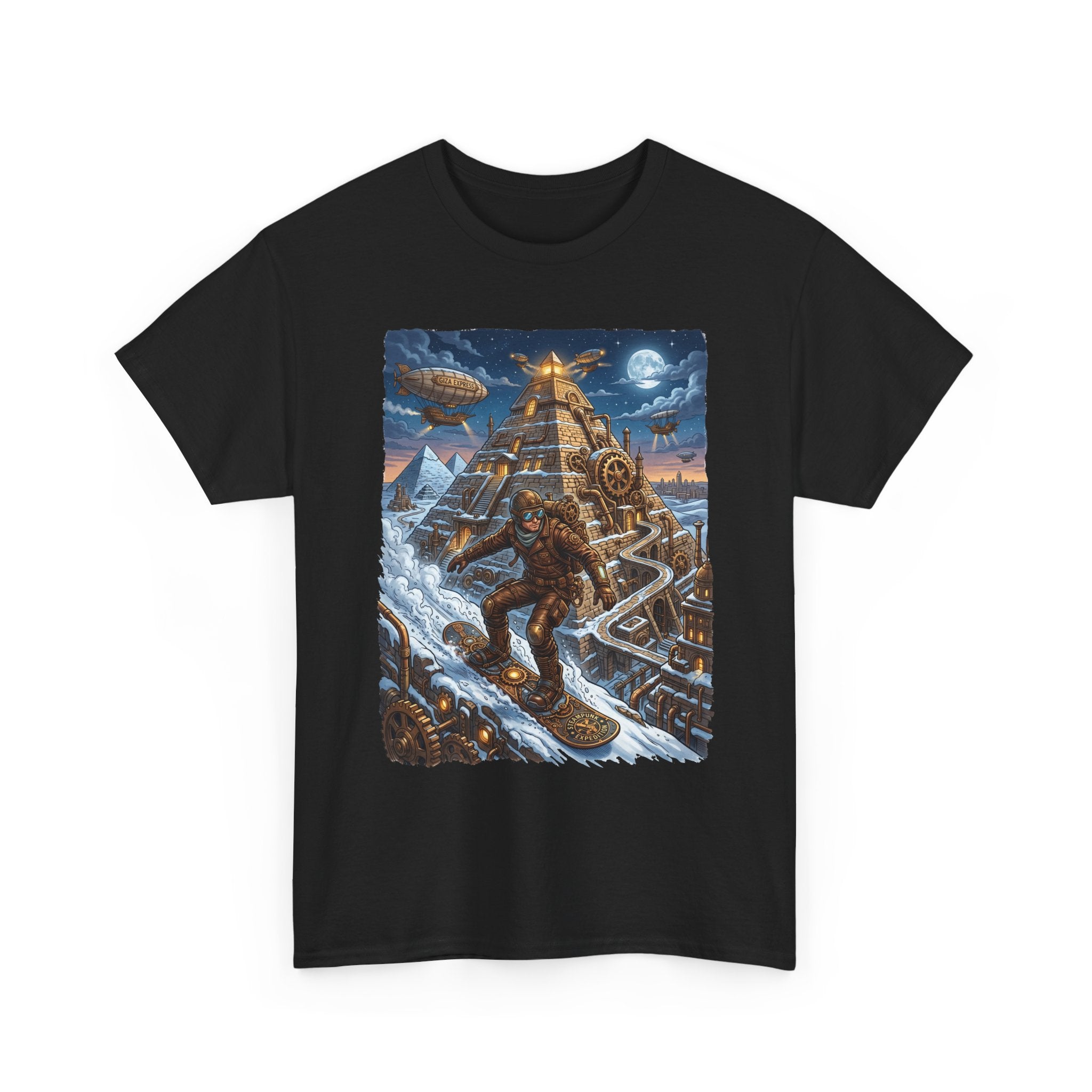 Aztec Pyramid Adventure T-Shirt — Fantasy Explorer Graphic Tee
