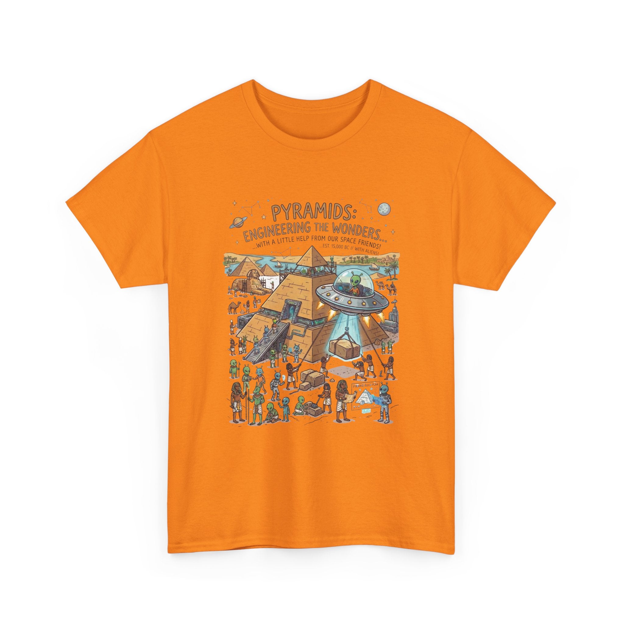 Pyramids: Engineering the Wonders Graphic Tee