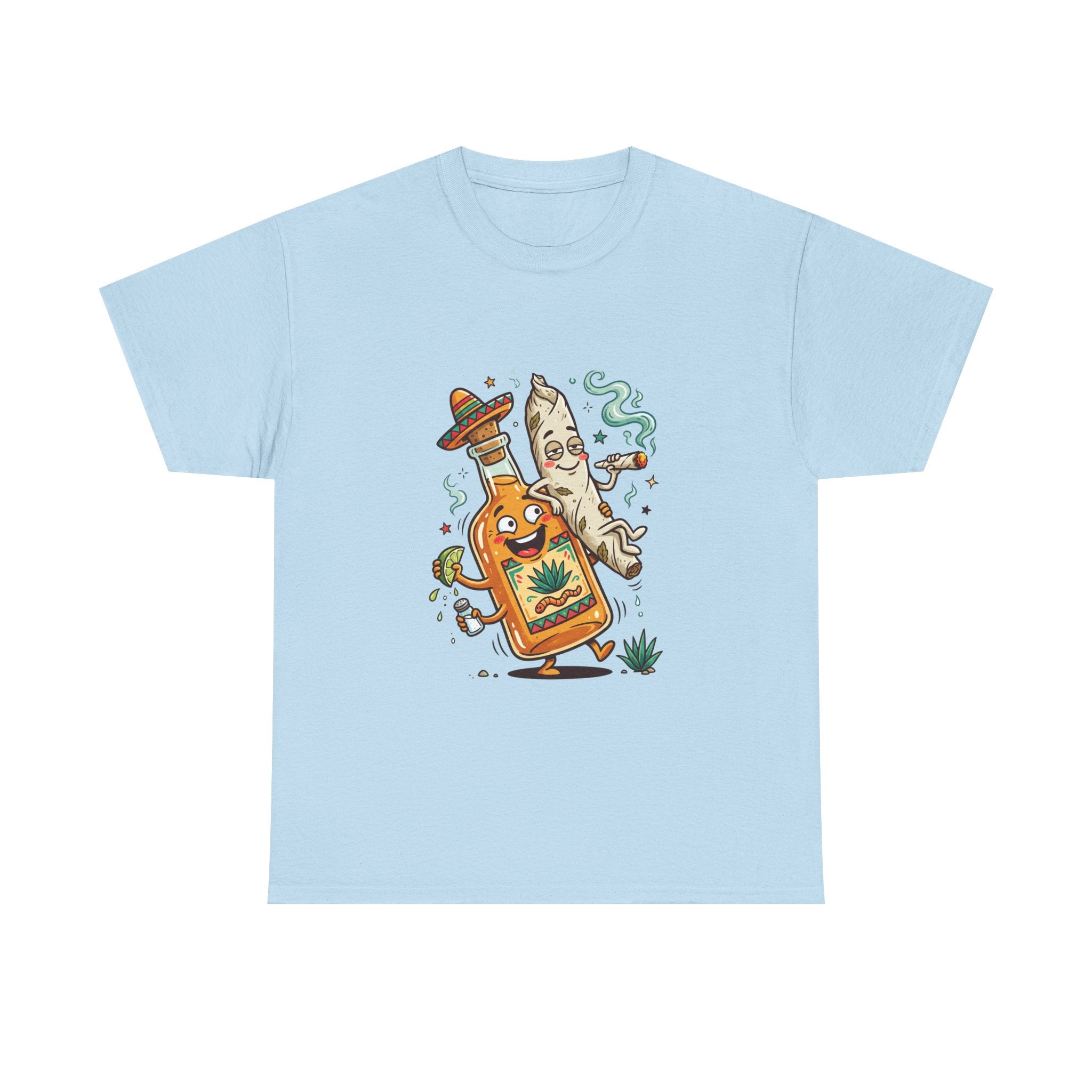 1 Tequila & Taco Dancing T‑Shirt — Funny Mexican Food Party Tee