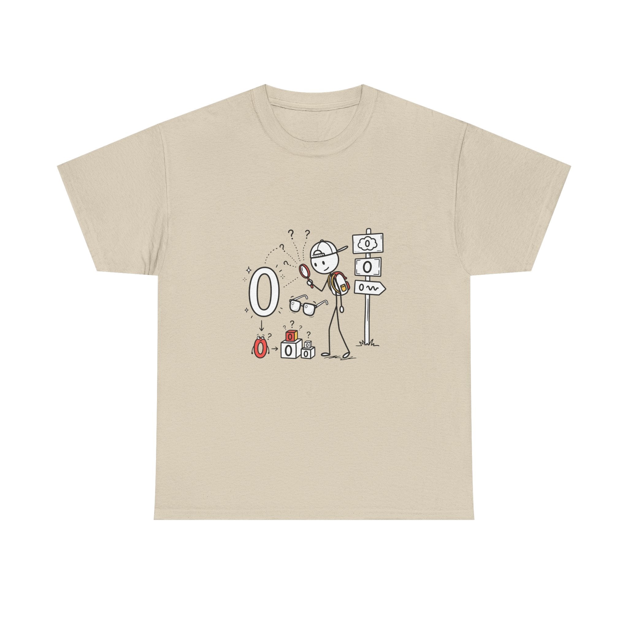 Repair Cartoon T-Shirt — Funny Doodle Tee