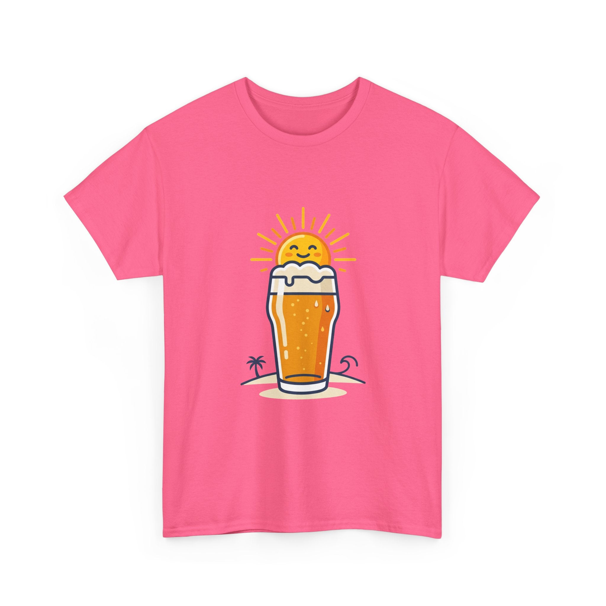 Beer Sun Tee — Sunny Beach Beer Graphic T-Shirt